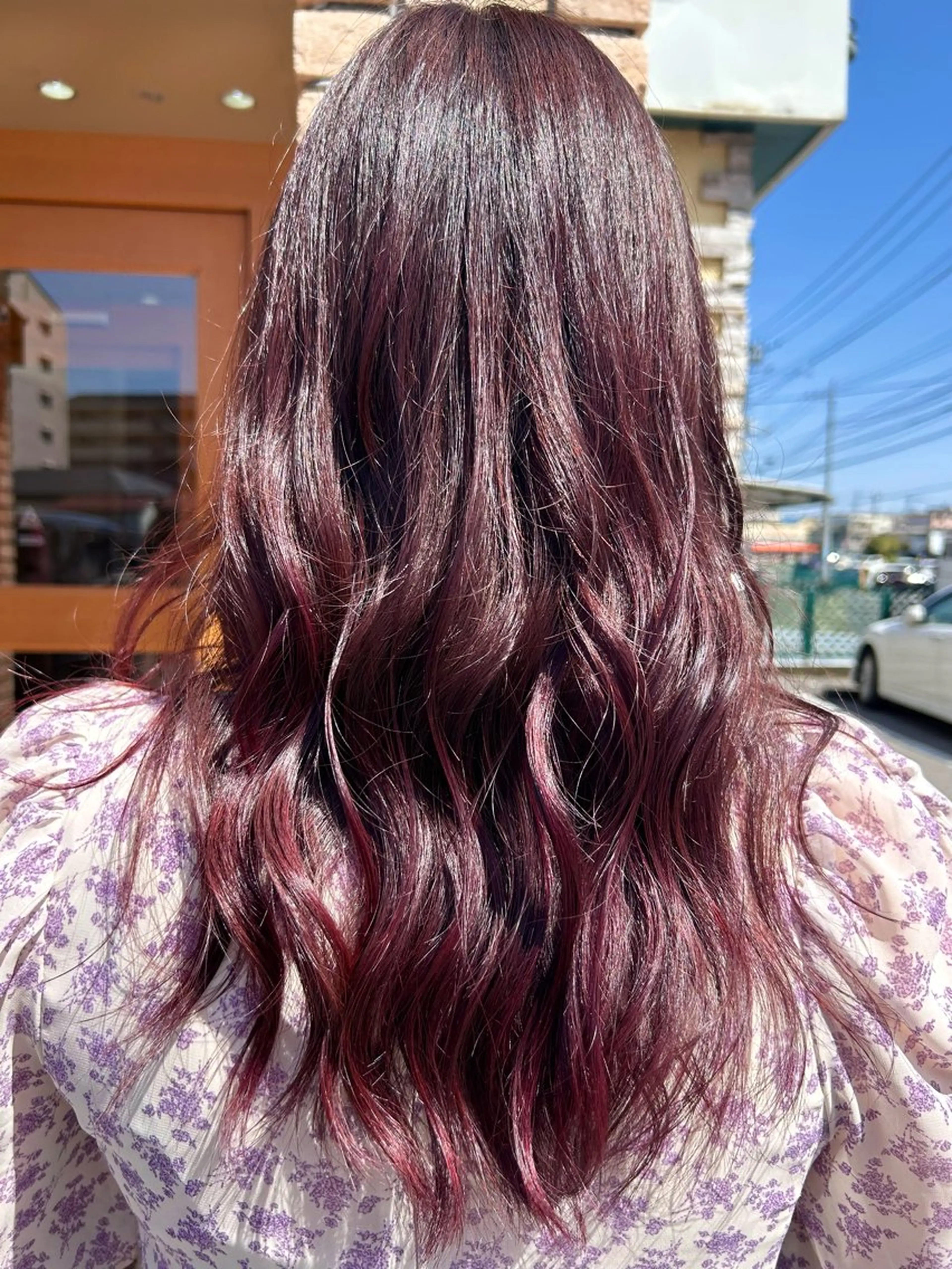 カラー 坂本 瑞季 🤍 髪質改善のヘアスタイル