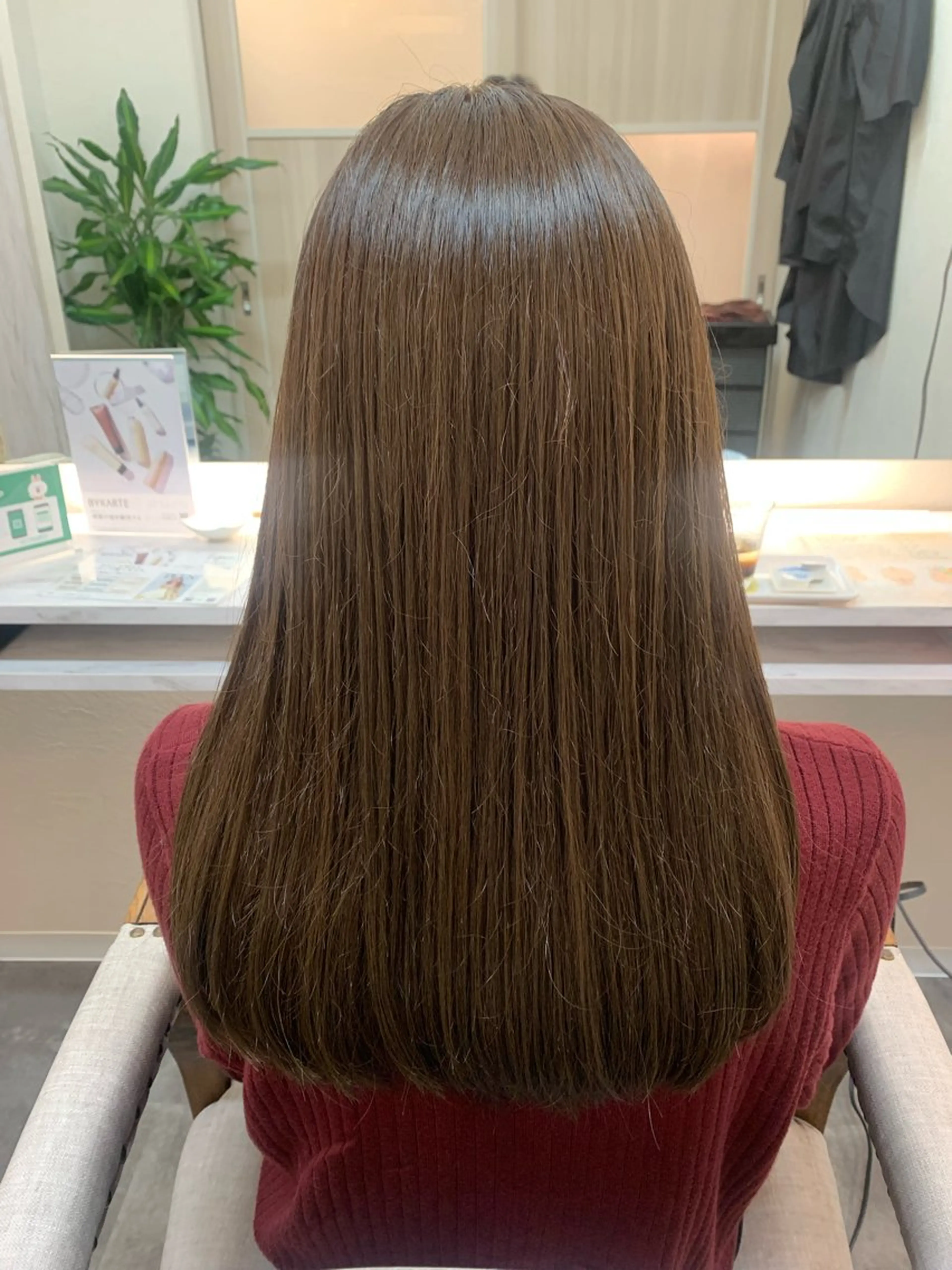 ロング トリートメント ヘアカラー トリートメント 完全個室/髪質改善 武田諒のヘアスタイル