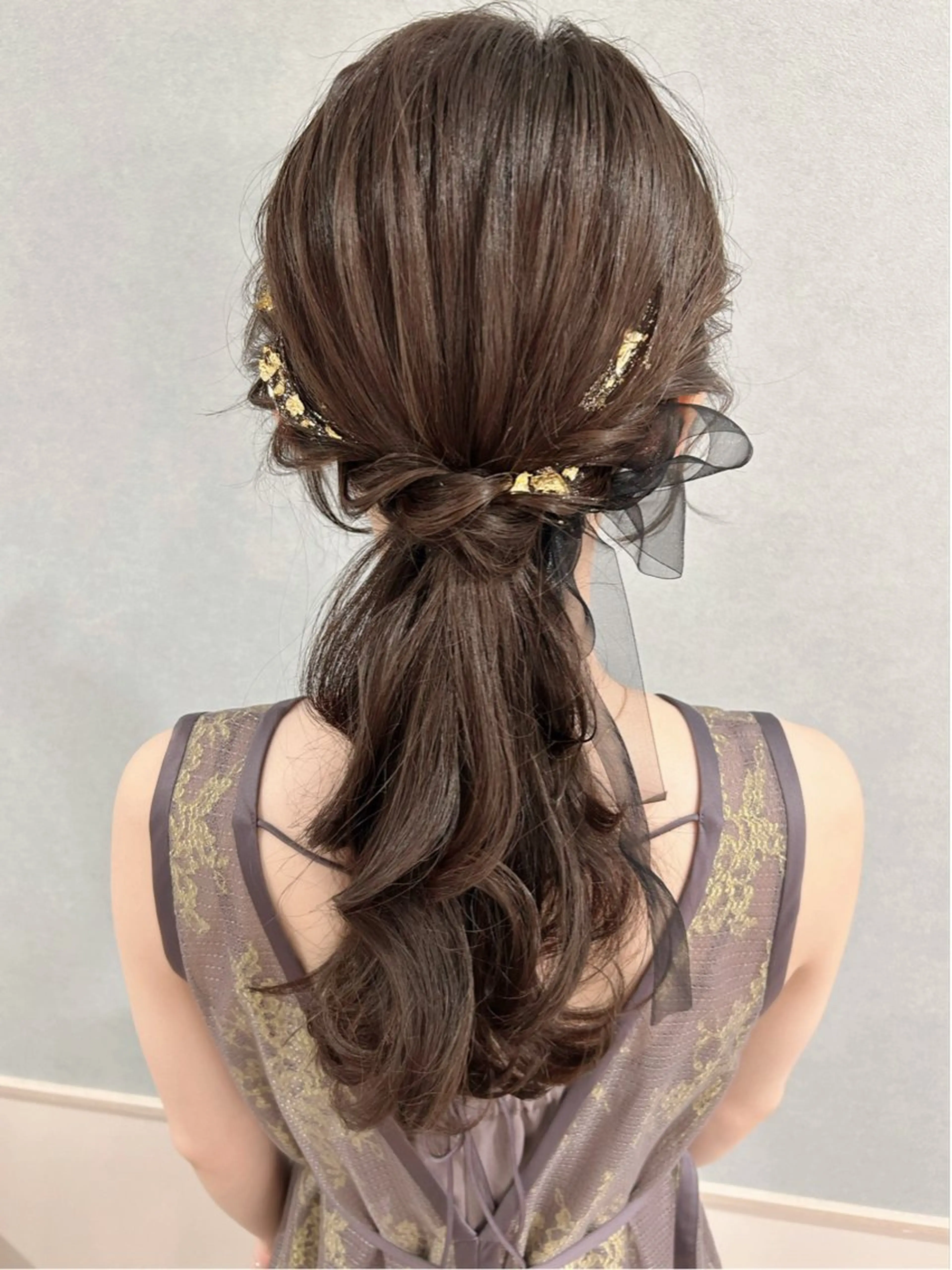 ロング ヘアアレンジ セットサロン      ラフテル所属・大阪/ヘアアレンジ /似合わせset💐のヘアスタイル