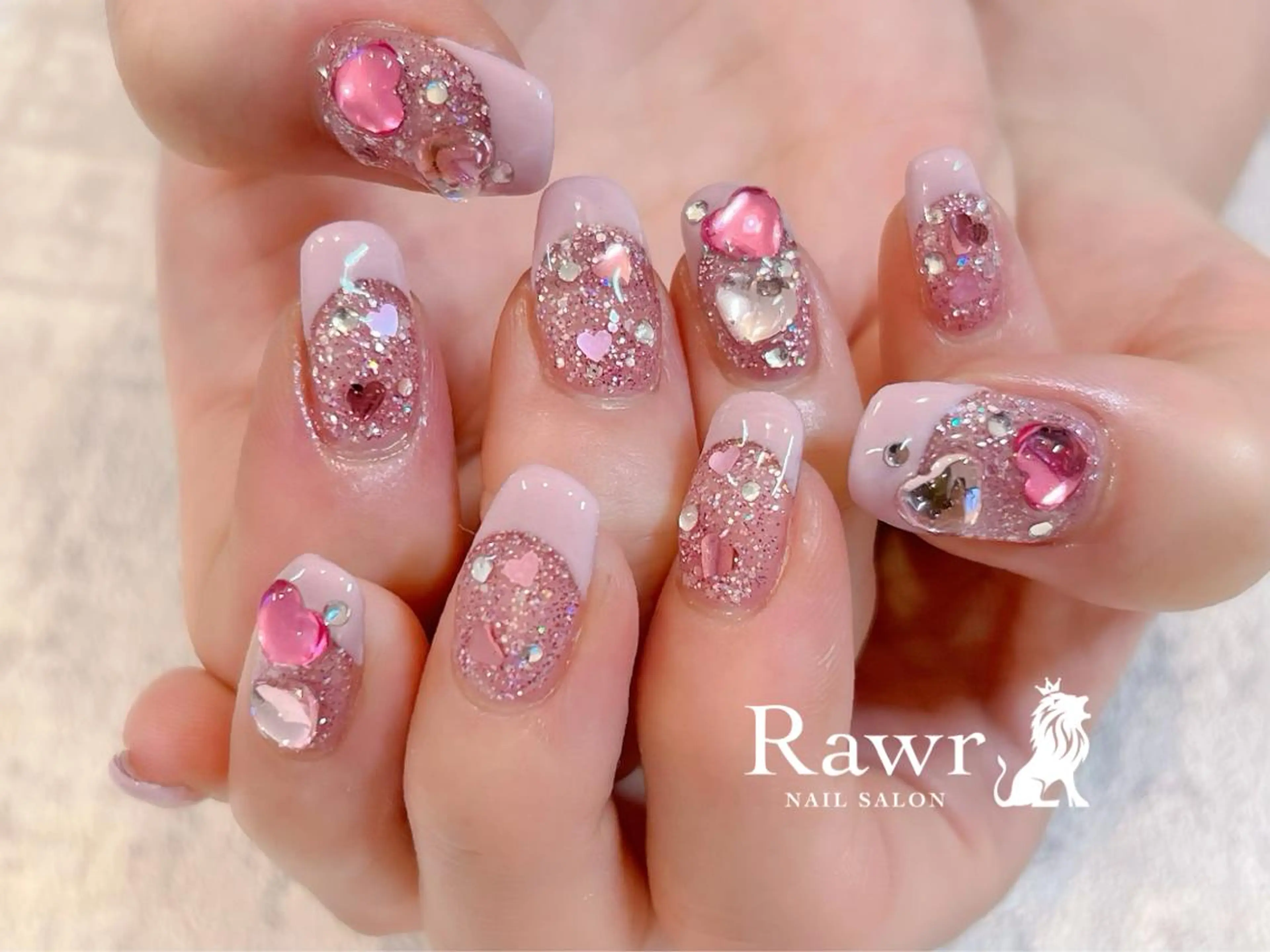 ネイル ハンドネイル Rawr / saoriのネイルデザイン