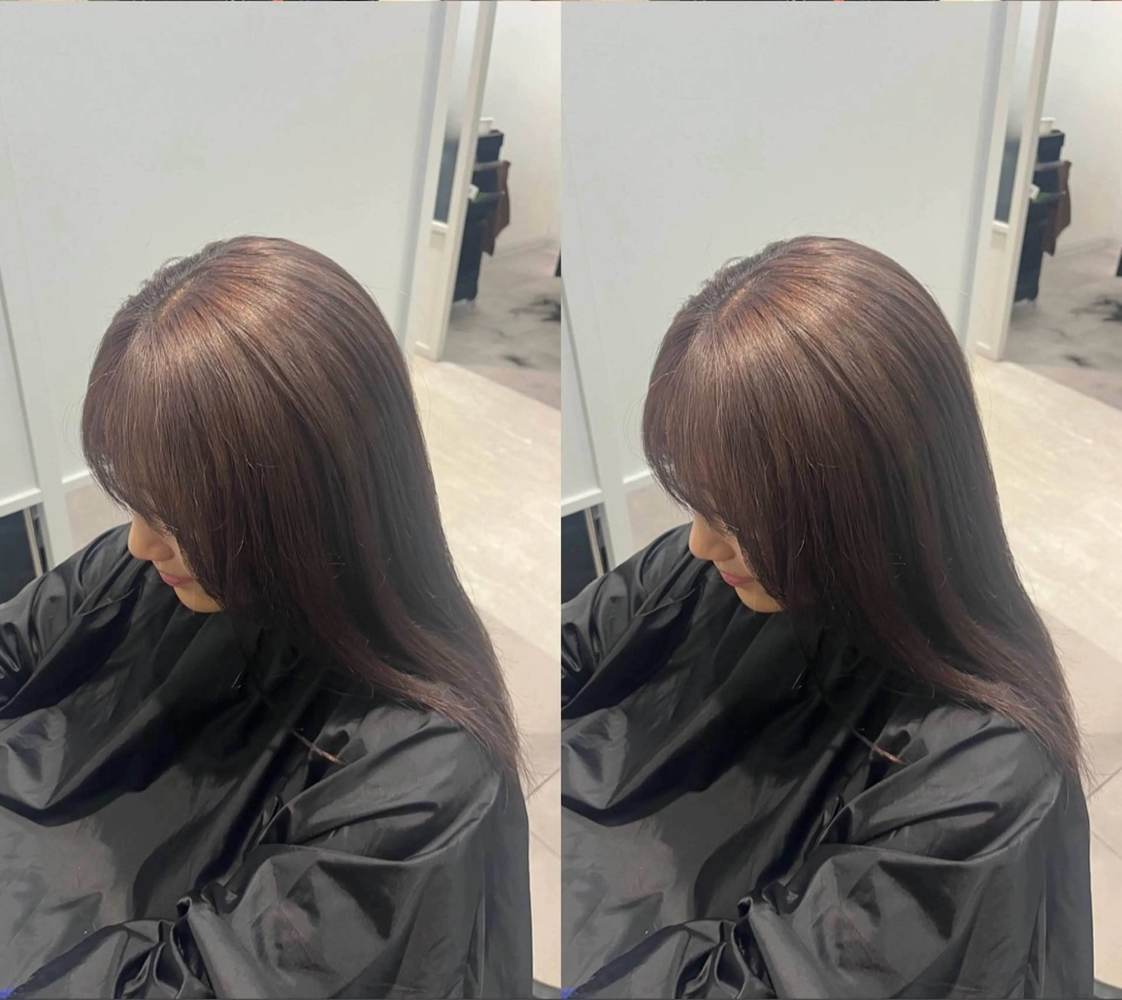 ロング カラー みう/仙台/暖色/ 艶髪/顔周りカット/のヘアスタイル