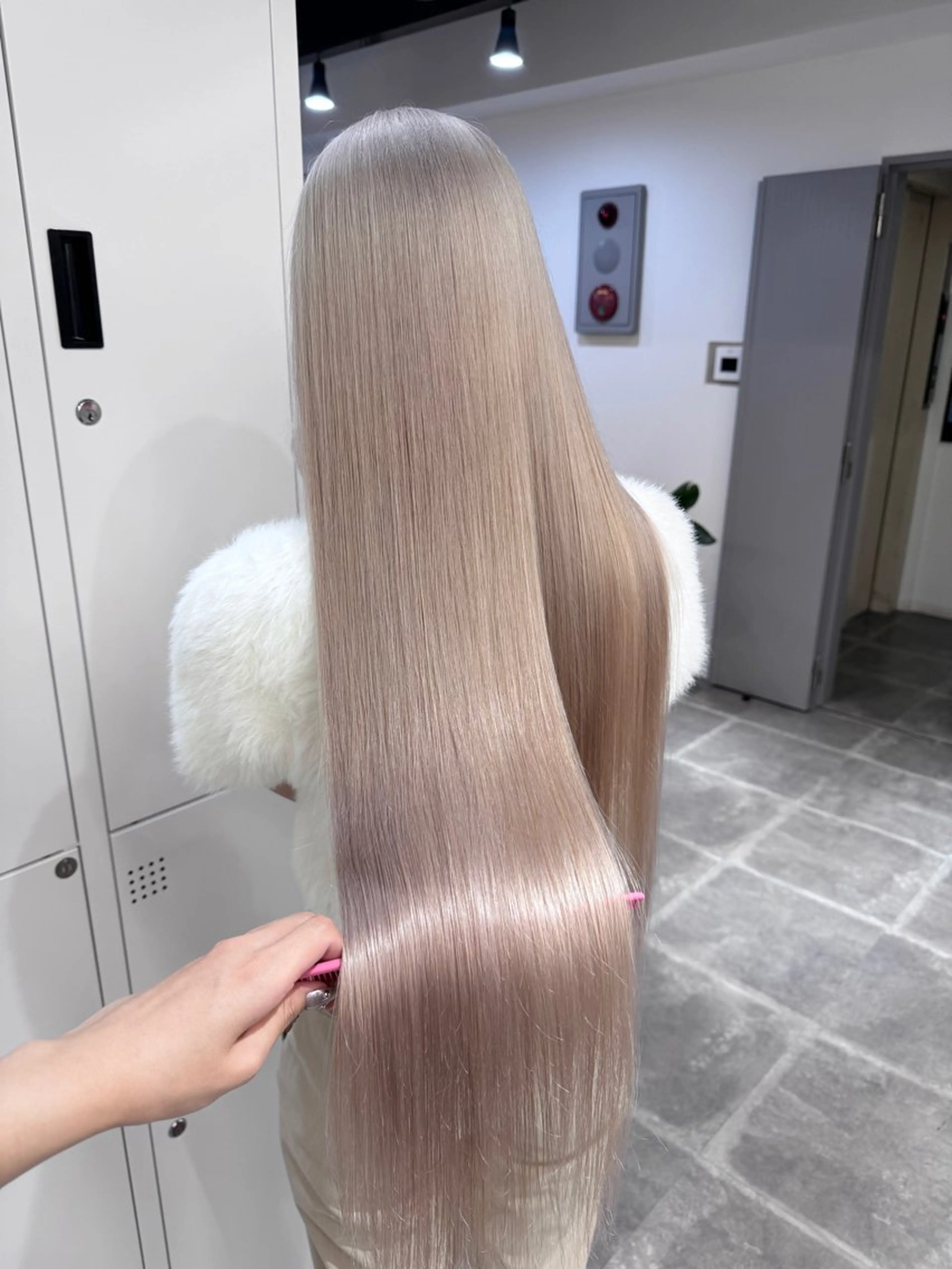 ロング 名古屋栄/PELE/ ブリーチ/asahiのヘアスタイル