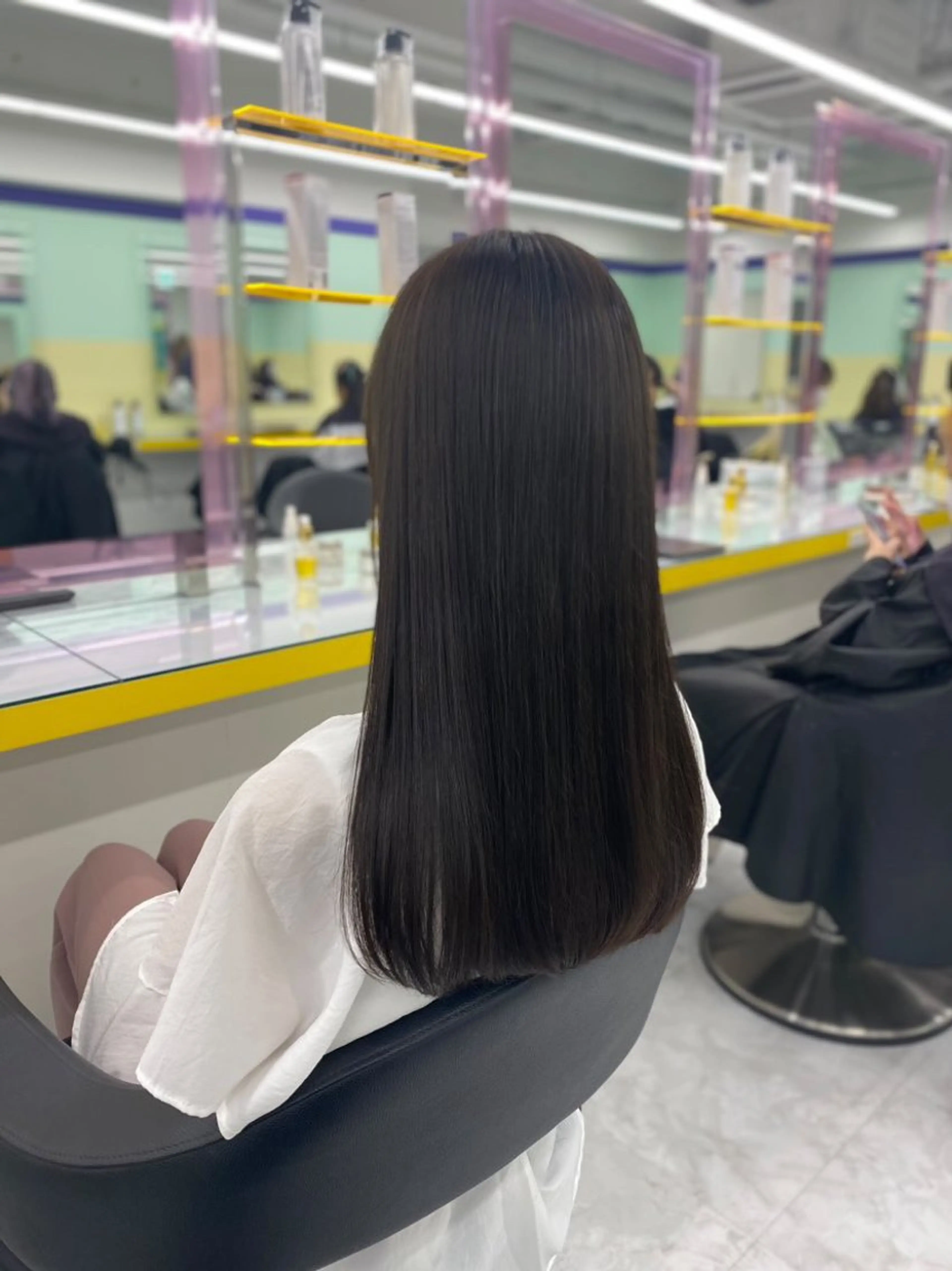 セミロング カラー ヘアアレンジ カット ヘアカラー トリートメント 【透明感×レイヤー】 🍃RIKU🍃のヘアスタイル