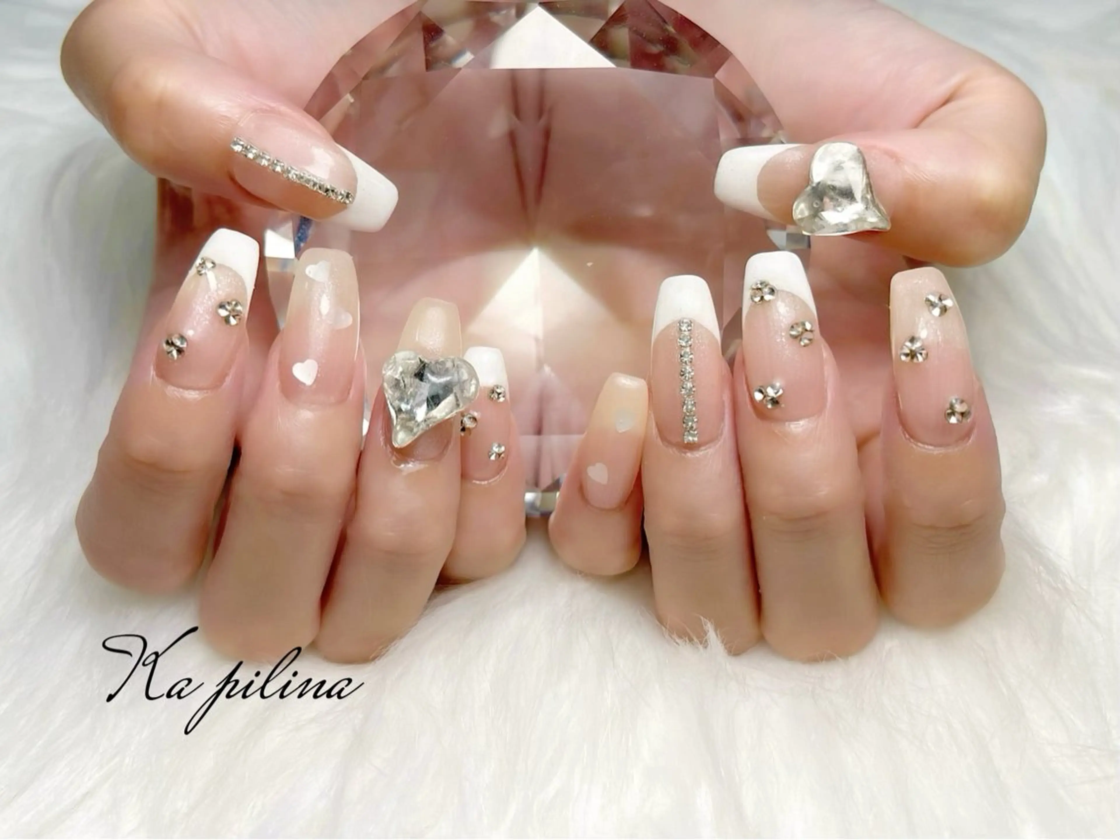 ネイル キラキラネイル ワンホンネイル Ka pilina所属・♡プライベートサロン Ka pilina♡のネイルデザイン