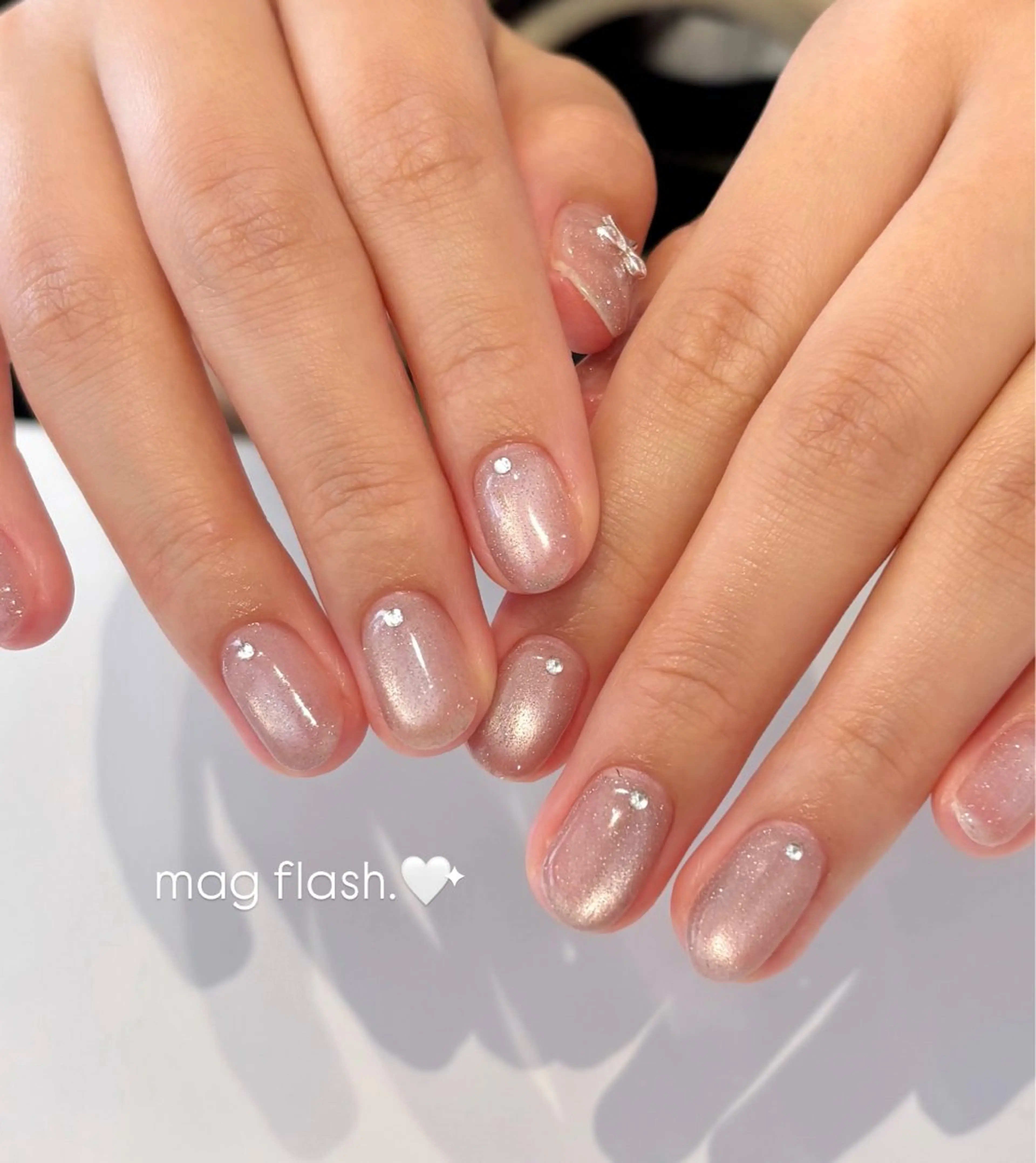 ネイル マグネットネイル ストーンネイル Ballie/ Mizukiのネイルデザイン