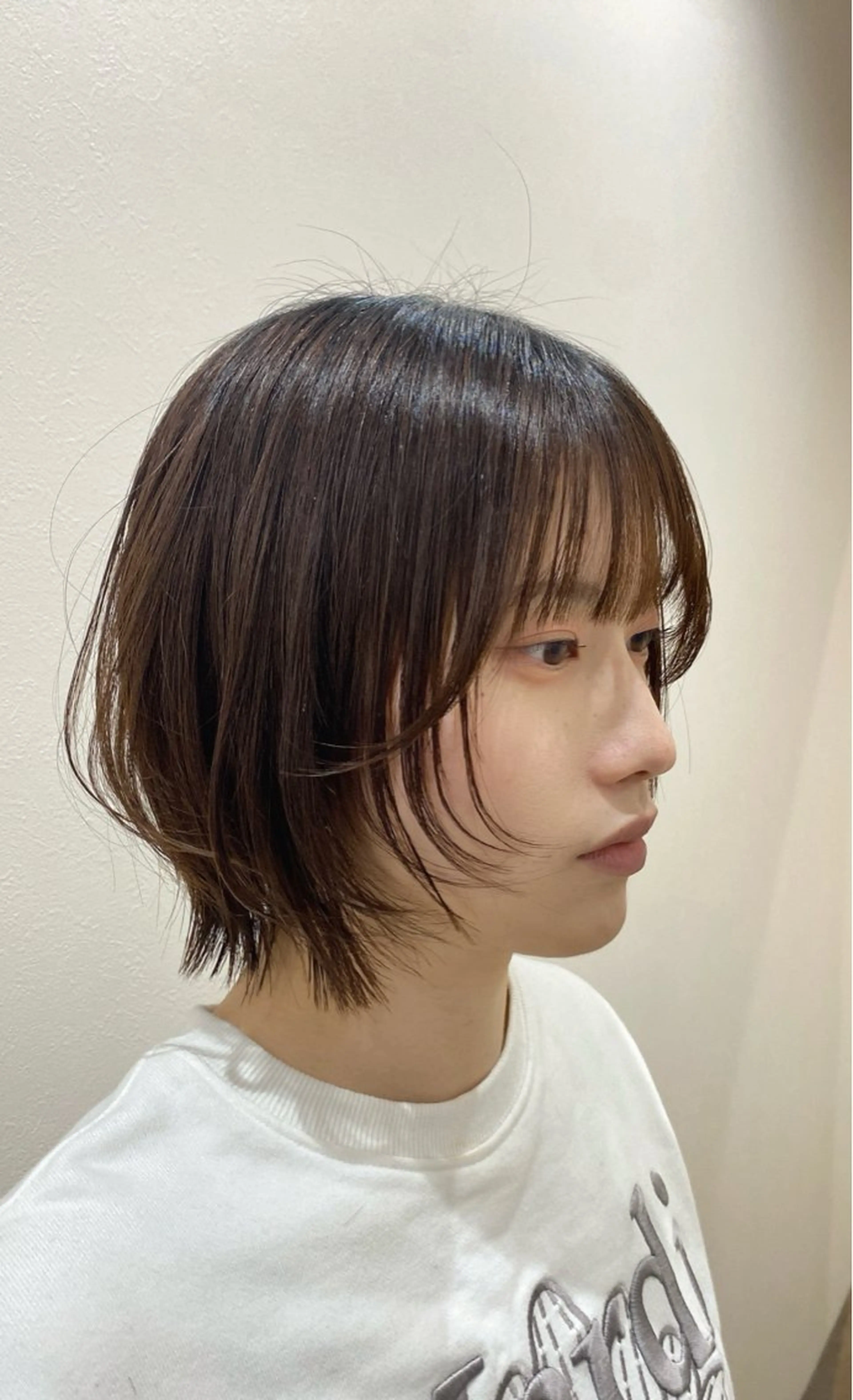 ショート ボブレイヤー ボブ レイヤーカット 韓国風hair💕 Kanonのヘアスタイル