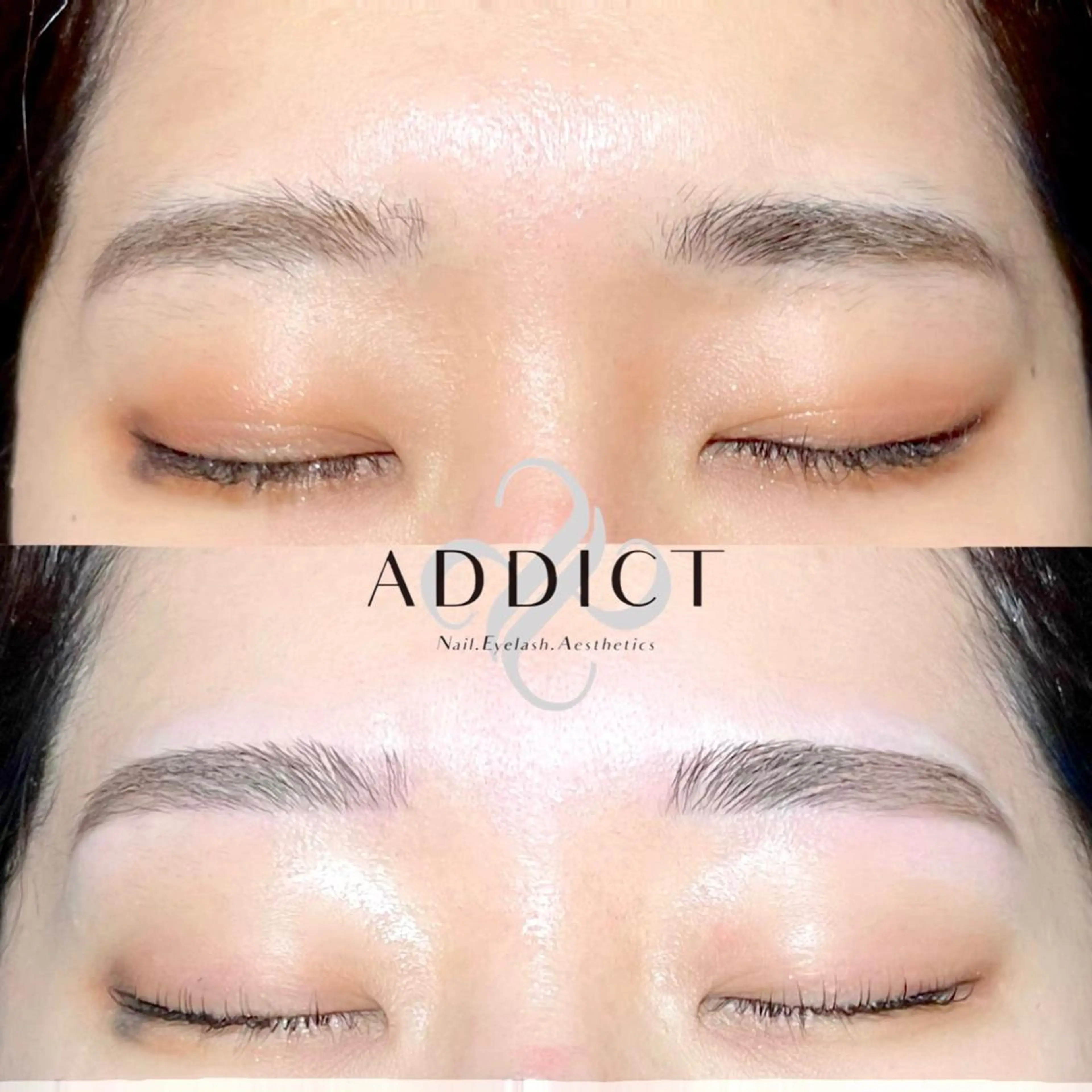 アイブロウ ワックス脱毛 ADDICT アディクトのマツエク・マツパデザイン