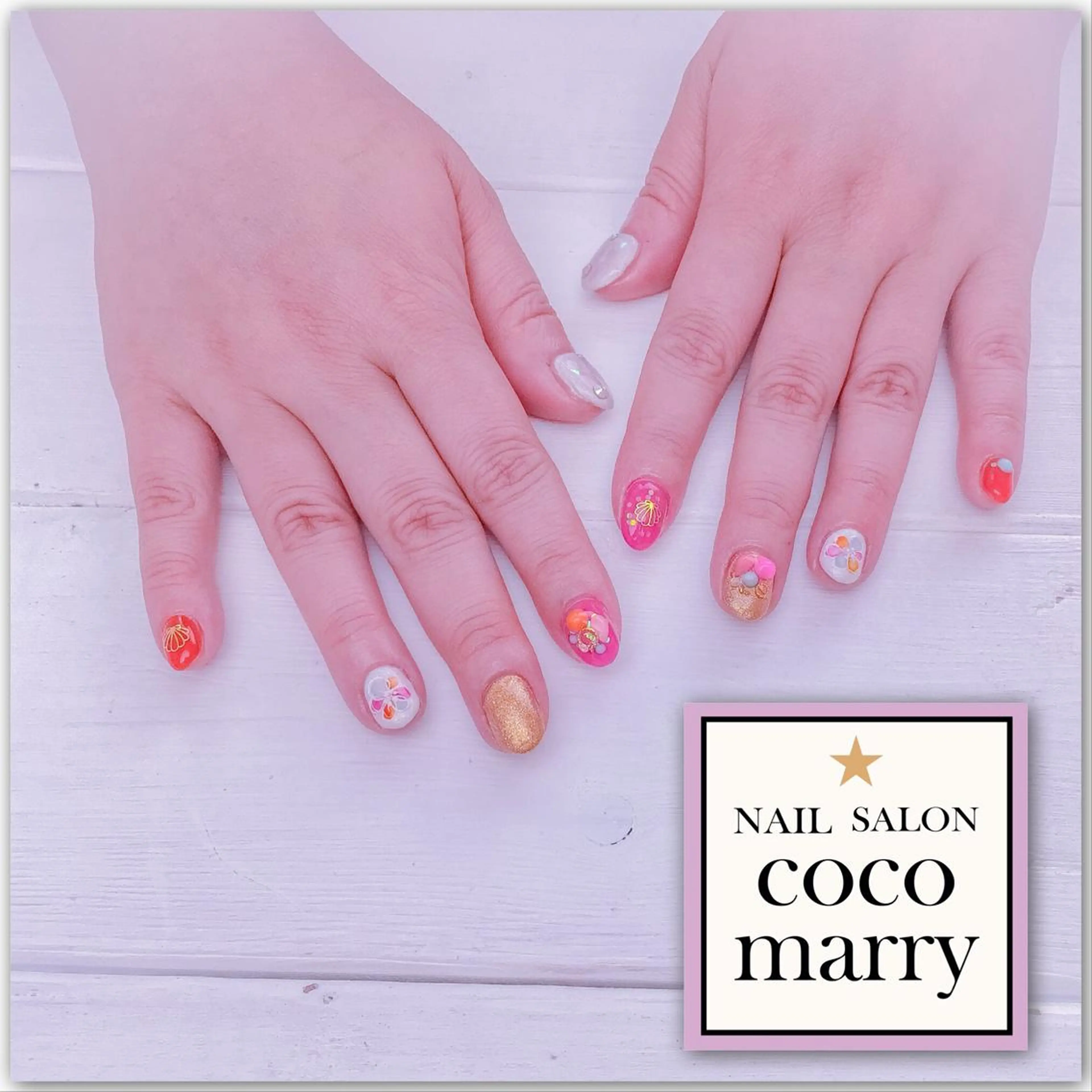 ネイル coco marry のネイルデザイン
