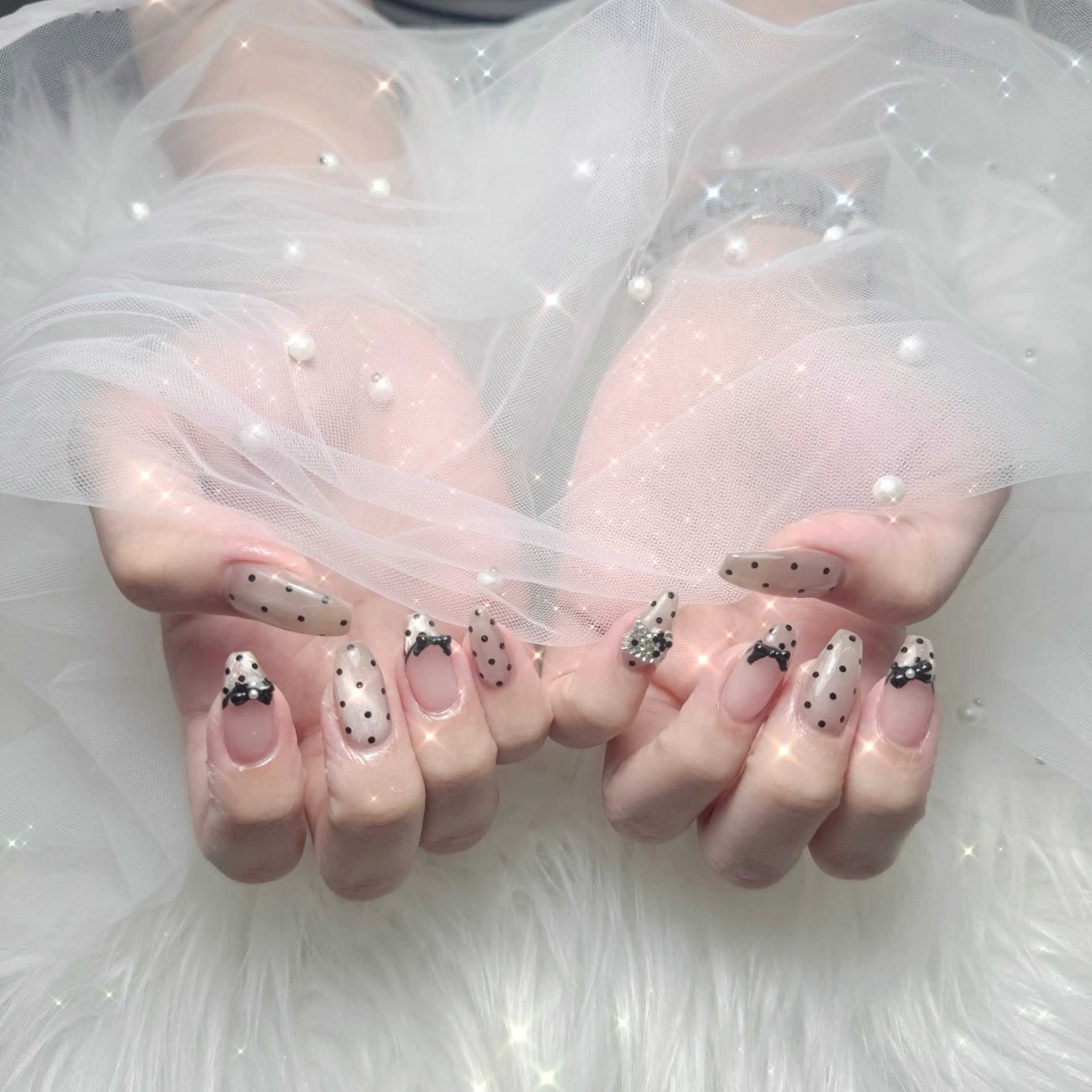 ネイル ドット ハンドネイル Rino momo京橋のネイルデザイン