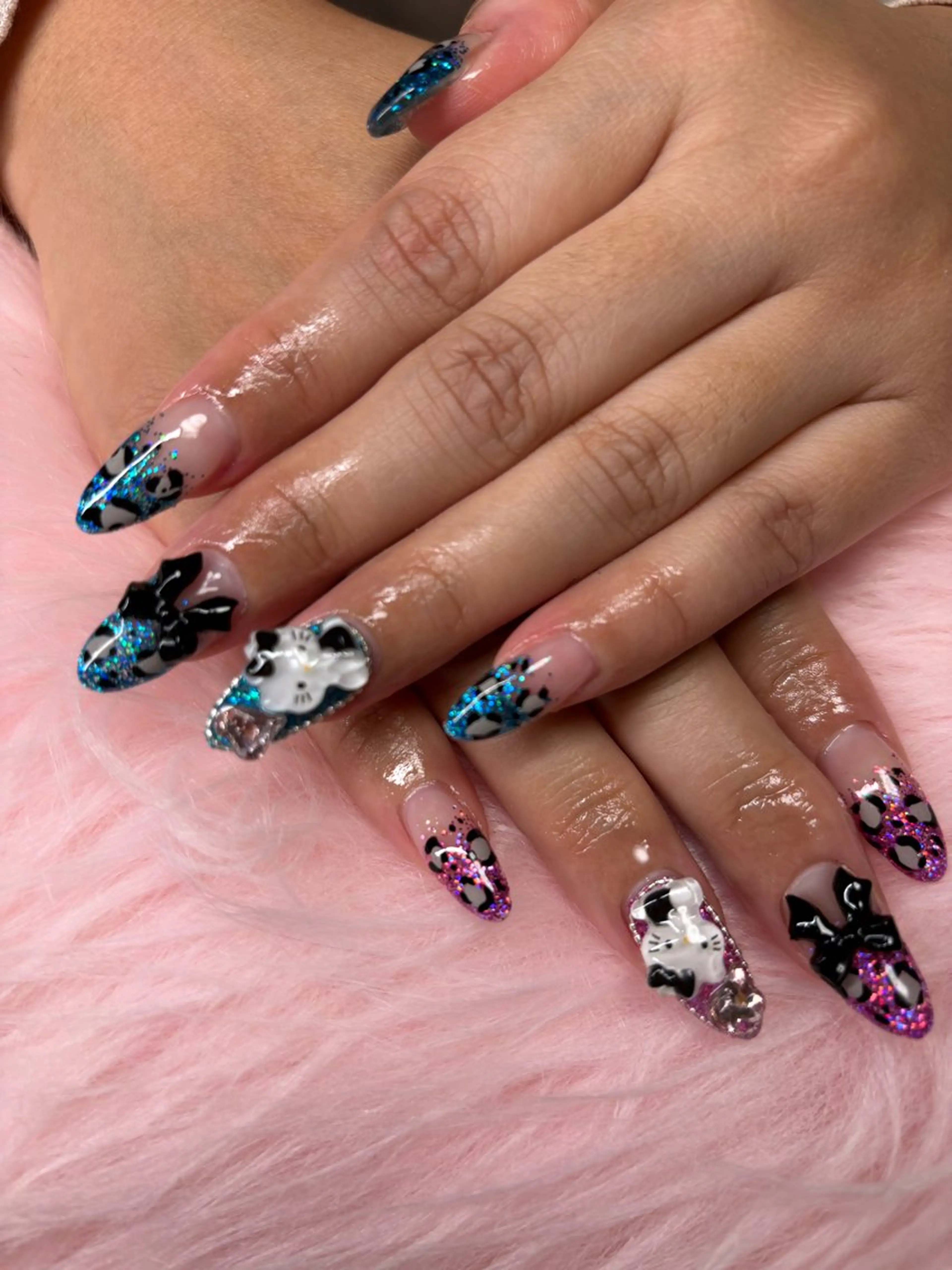 ネイル rukianail 新里のネイルデザイン