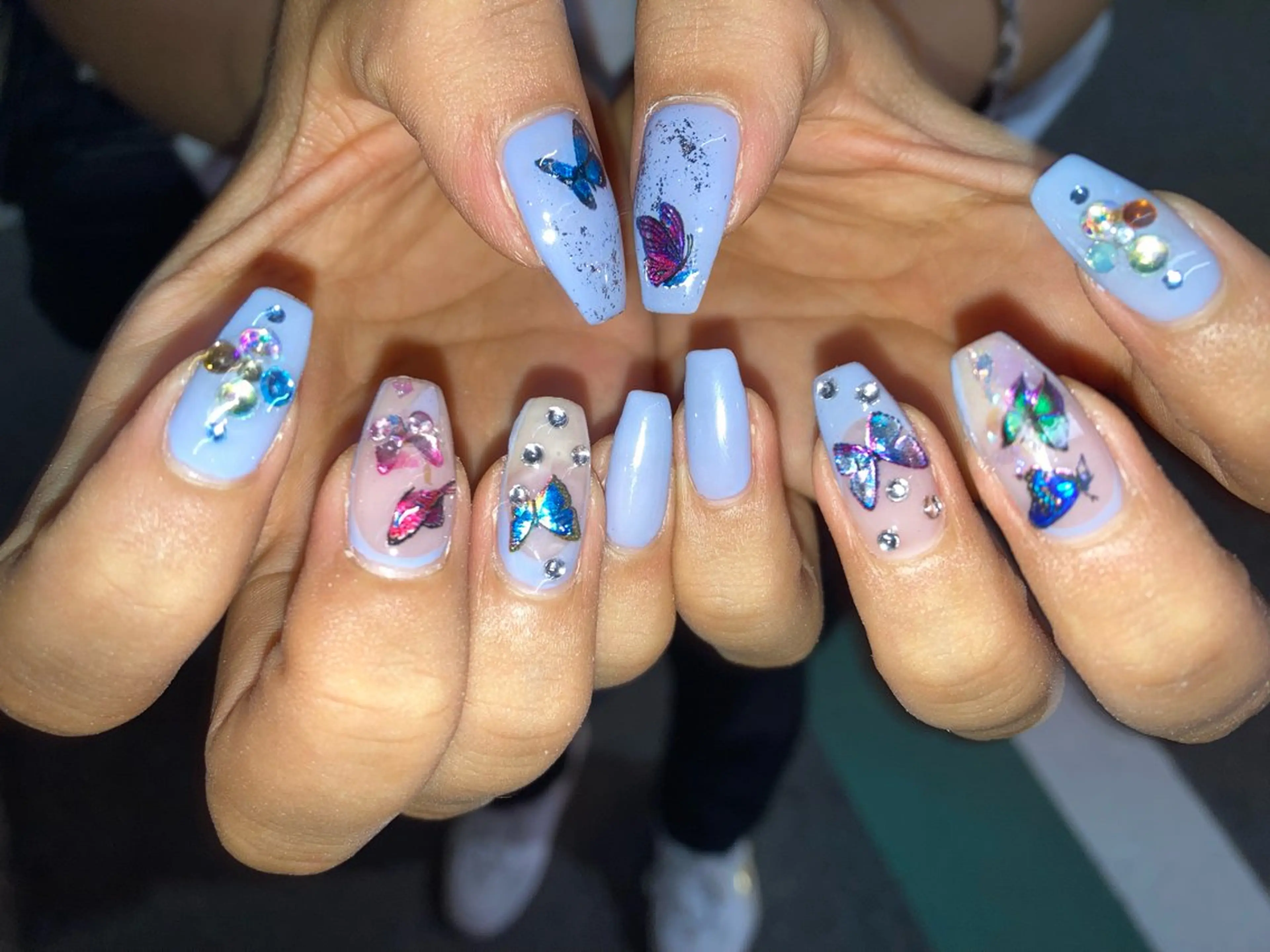 ネイル ハンドネイル 海外ネイル u4me🦄💜のネイルデザイン