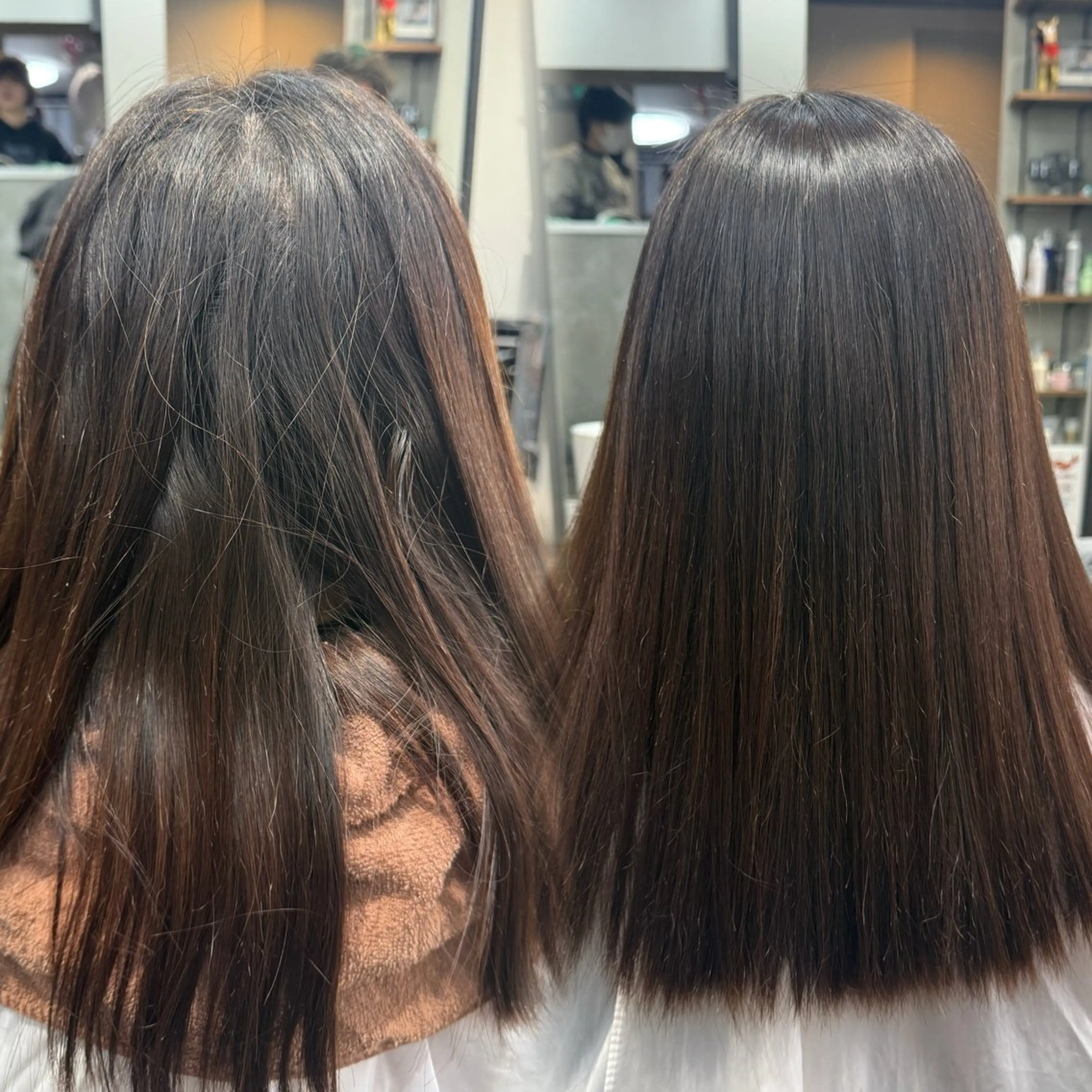 縮毛矯正 ルシ🌈/ハイトーン デザインカラー/町田のヘアスタイル