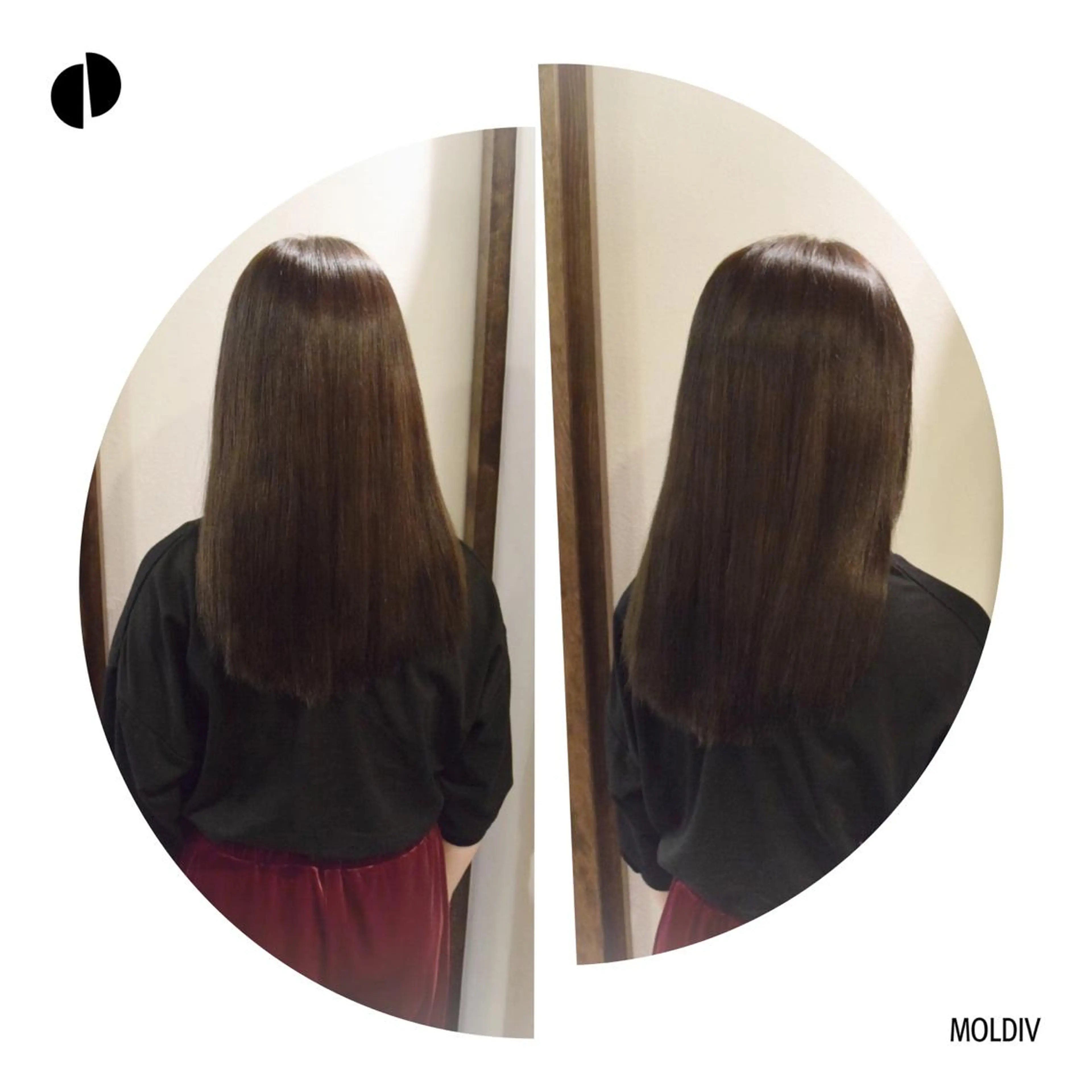 セミロング カラー アッシュ アッシュブラウン ブラウンカラー ハイトーンカラー ✨縮毛矯正✨髪質改善 ナカシマ ユミのヘアスタイル