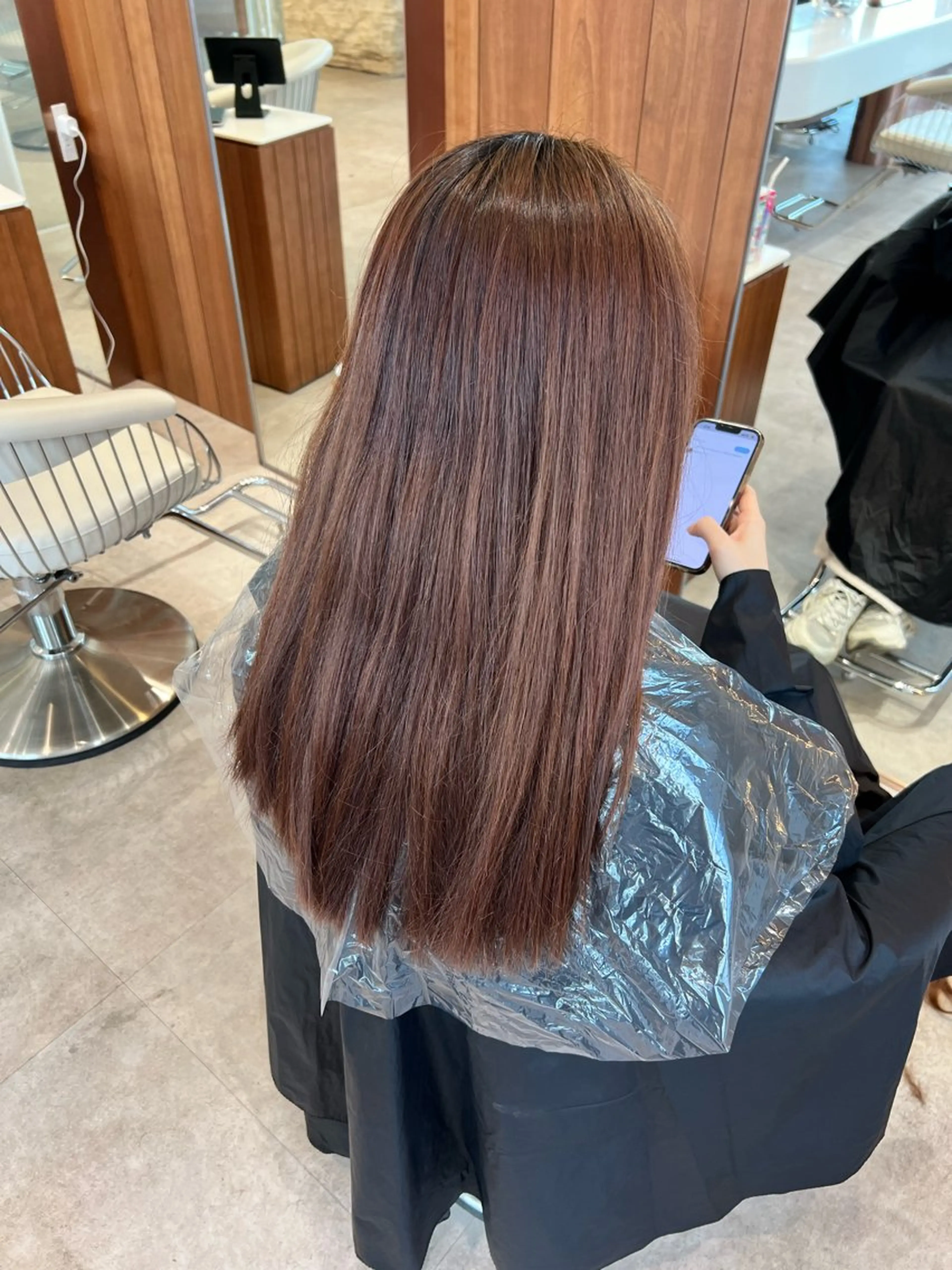 ミディアム カラー ✨髪質改善 縮毛矯正 艶髪 立川 コウキ✨のヘアスタイル