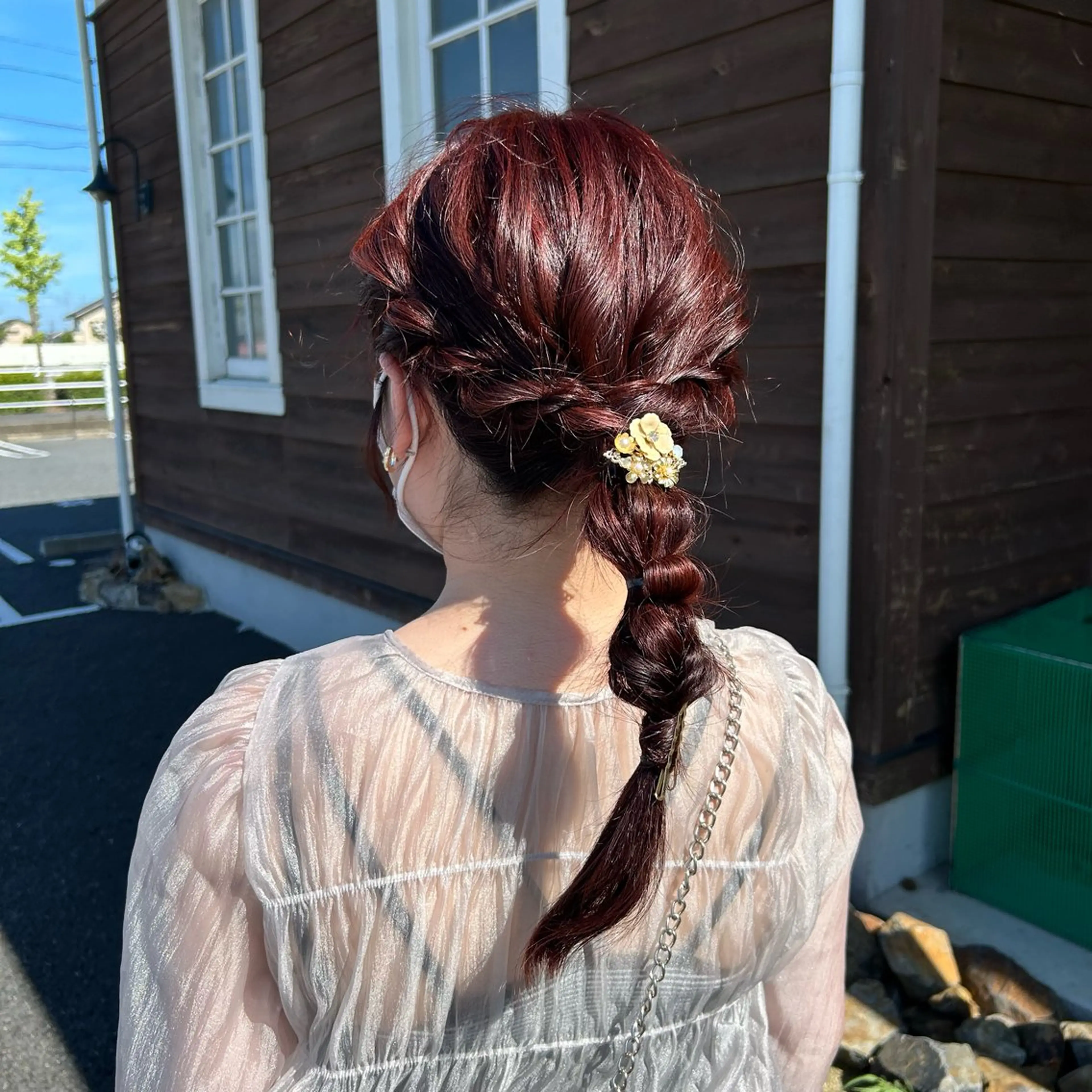 ヘアアレンジ 三輪 南月のヘアスタイル