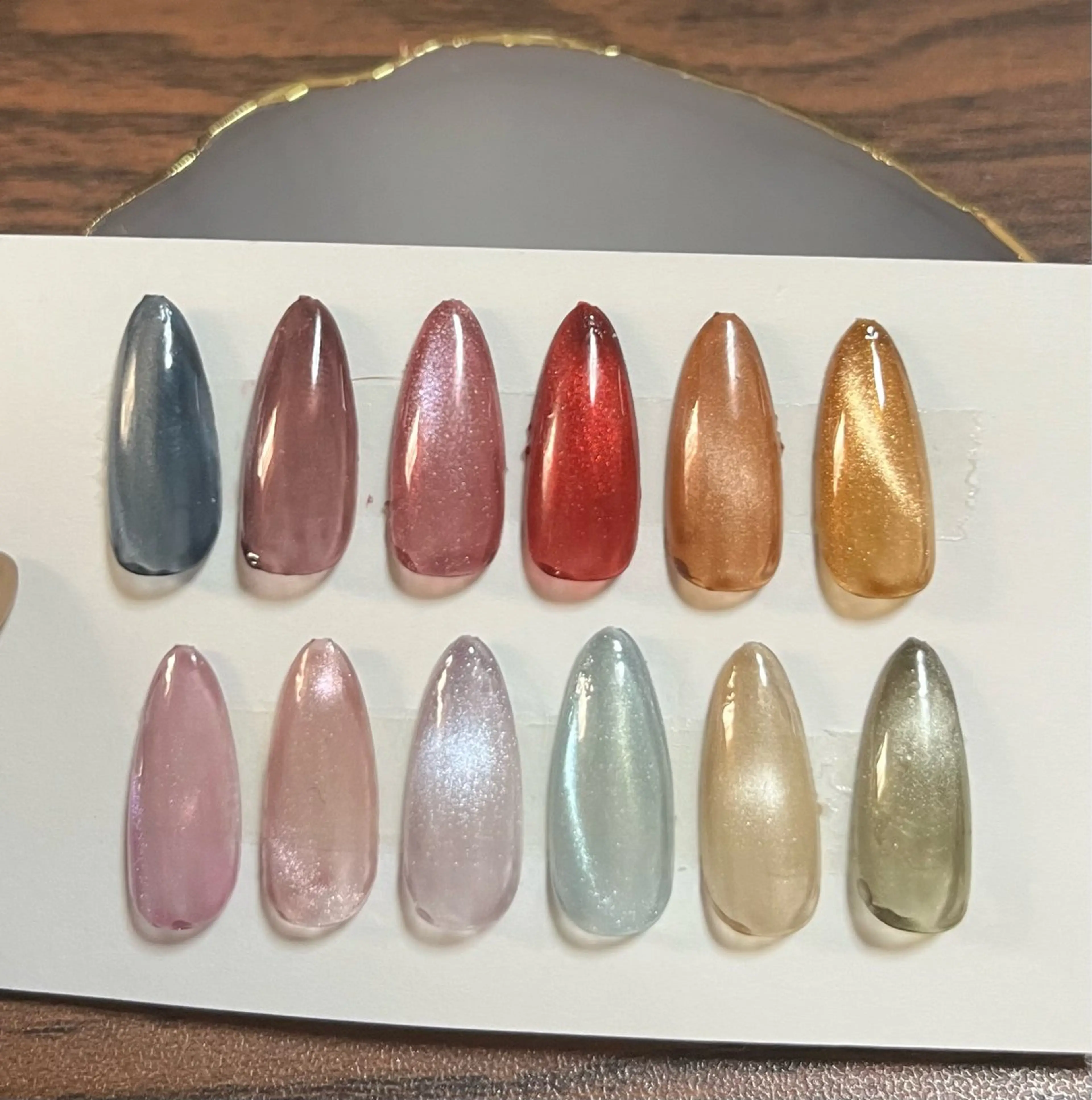 ネイル マグネットネイル ハンドネイル Nail ecxia ／Reikaのネイルデザイン