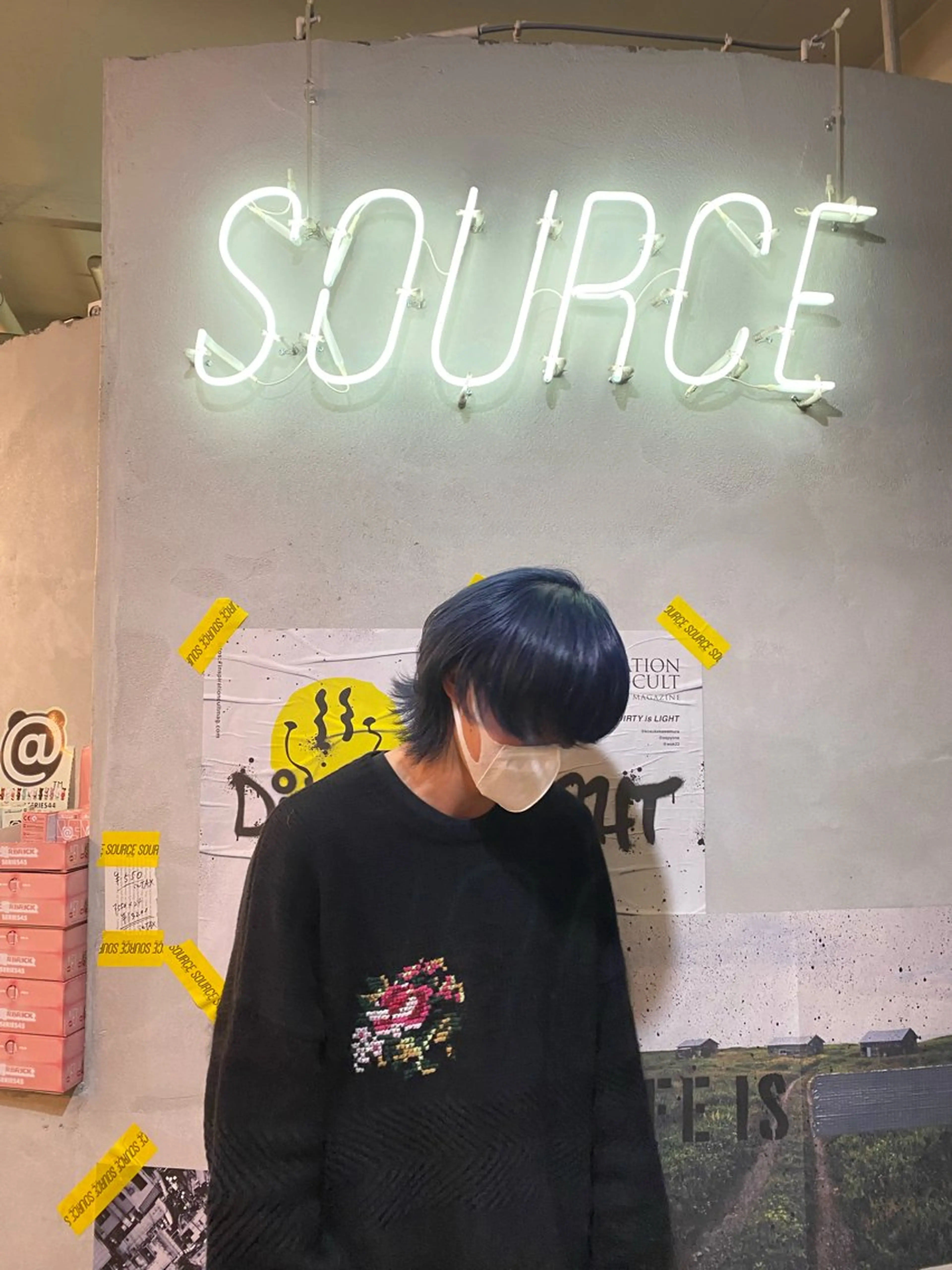 【men's限定】カット＋メンズショートケアブリーチ＋カラーの写真