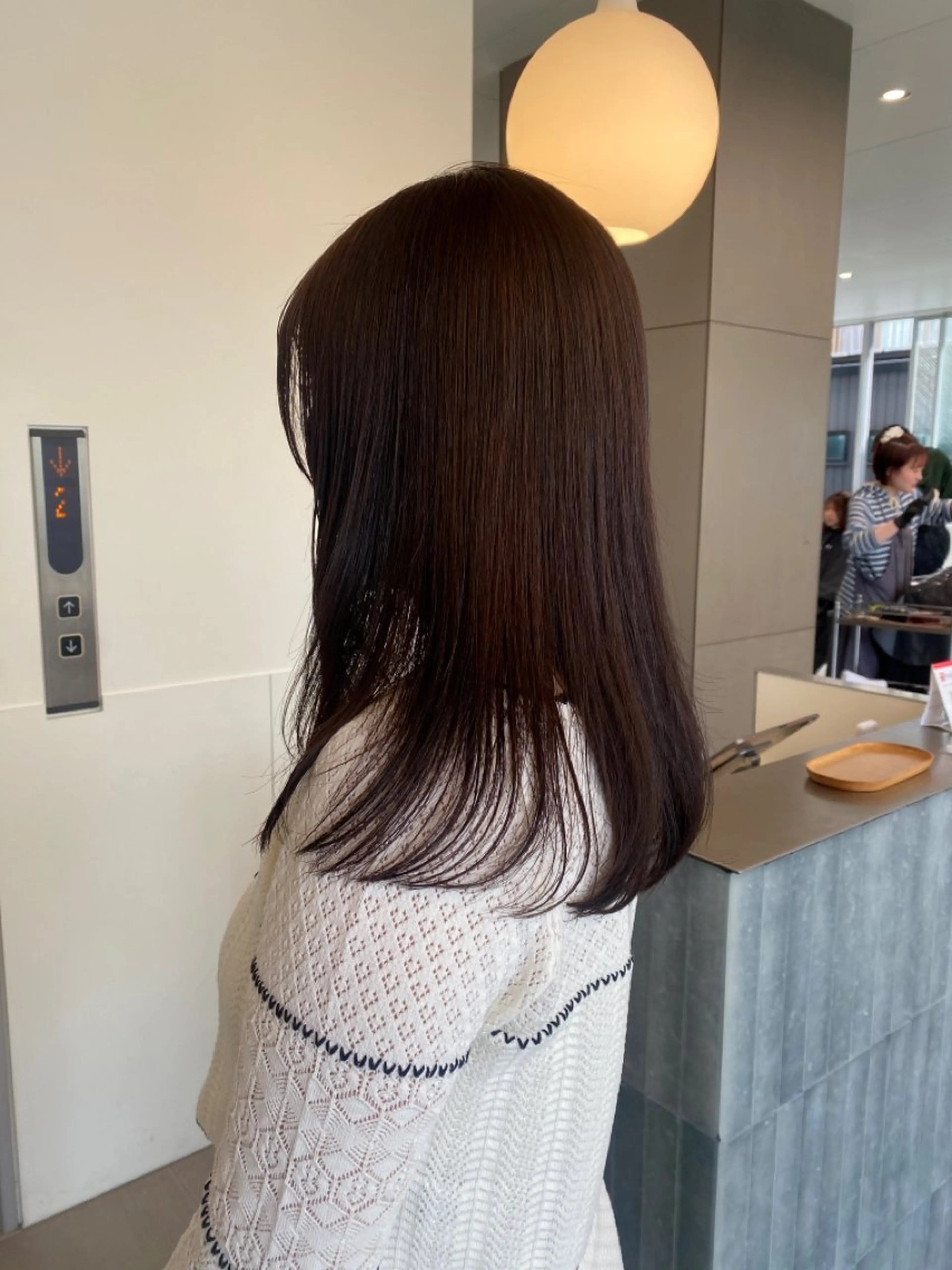 ロング カラー 透明感カラー 高発色ブリーチ/ ハイレイヤー🪽aiのヘアスタイル