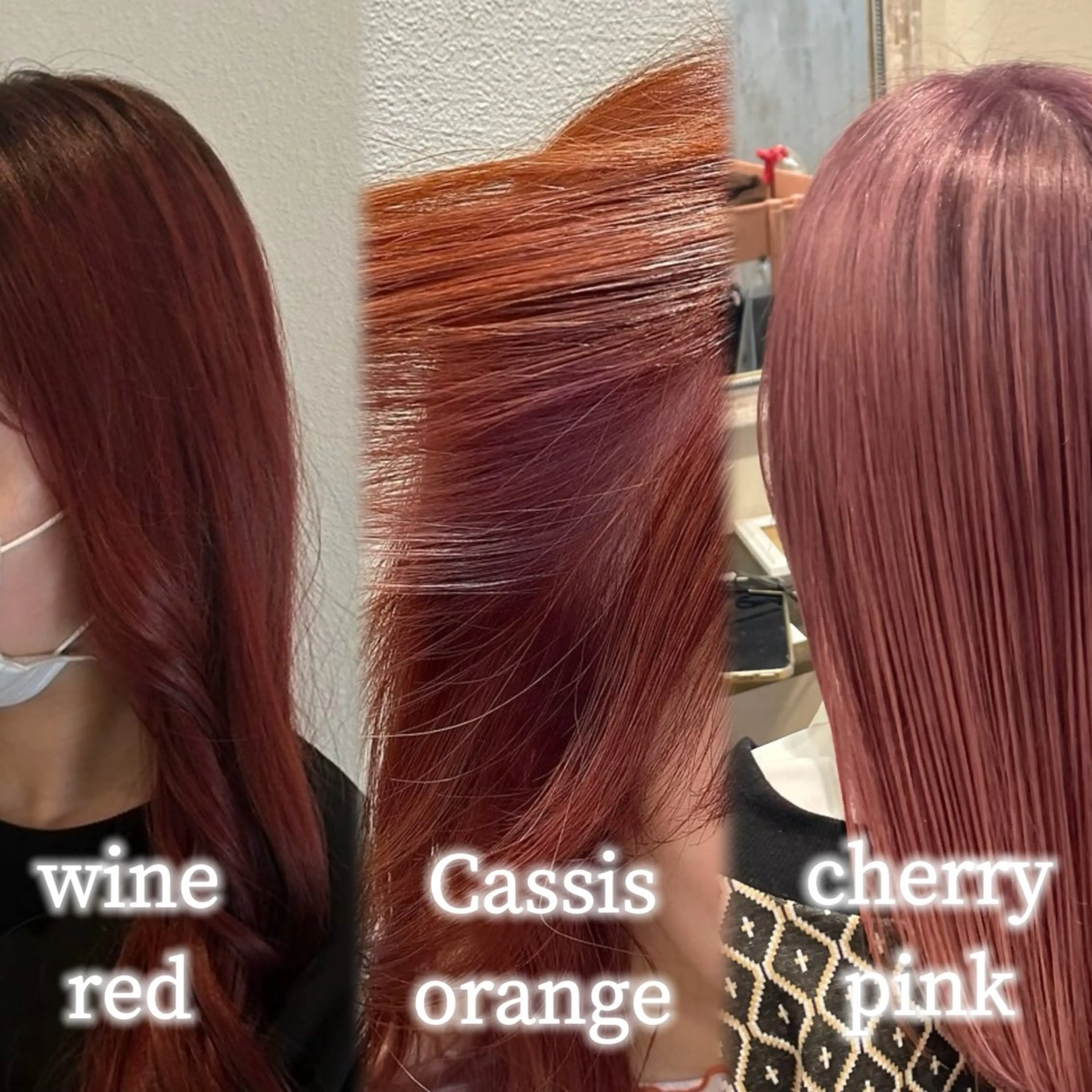 ロング カラー ヘアカラー 夏向/ハイトーン /パーマのヘアスタイル