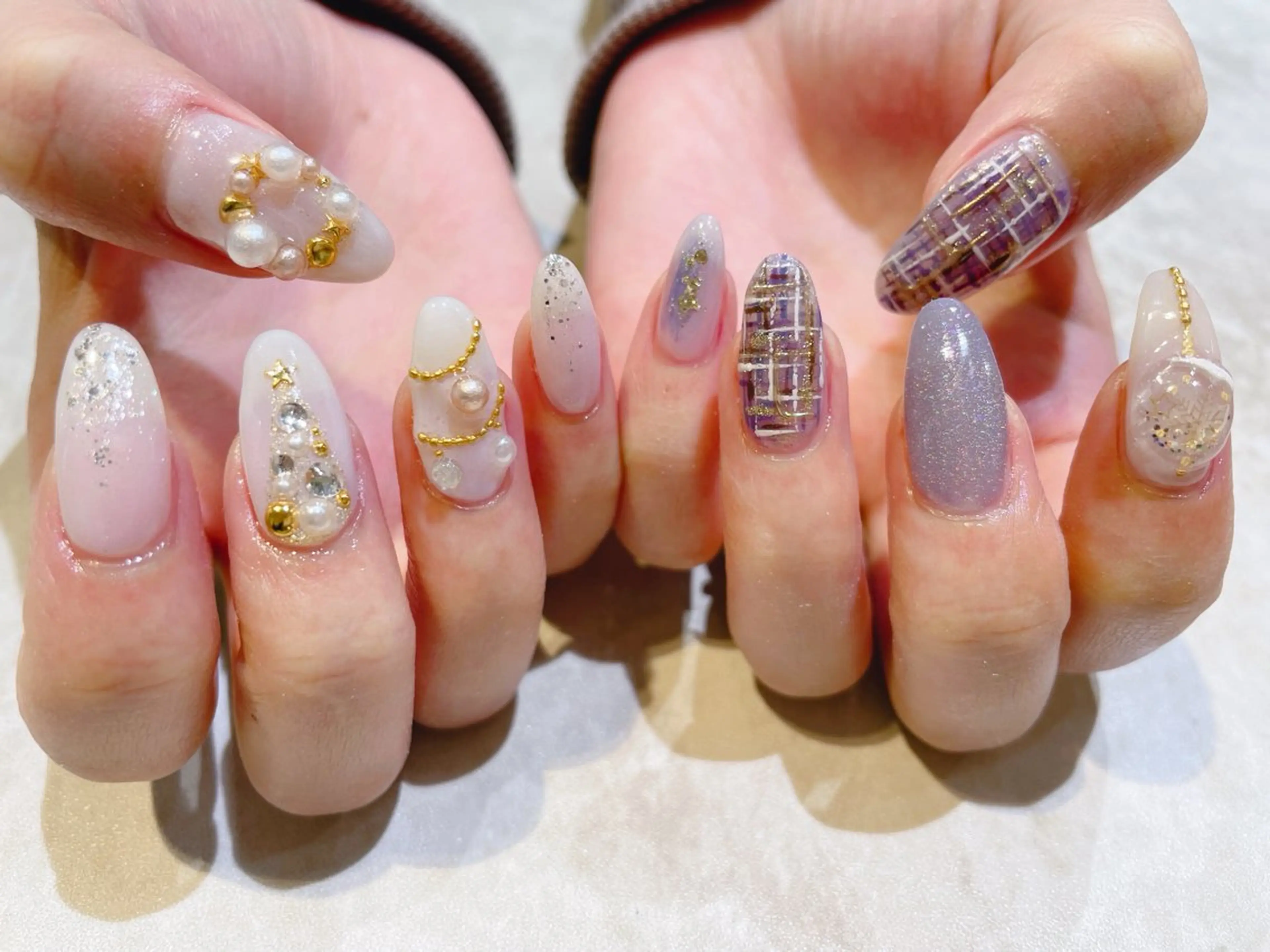 ネイル 舞田 苑香のネイルデザイン