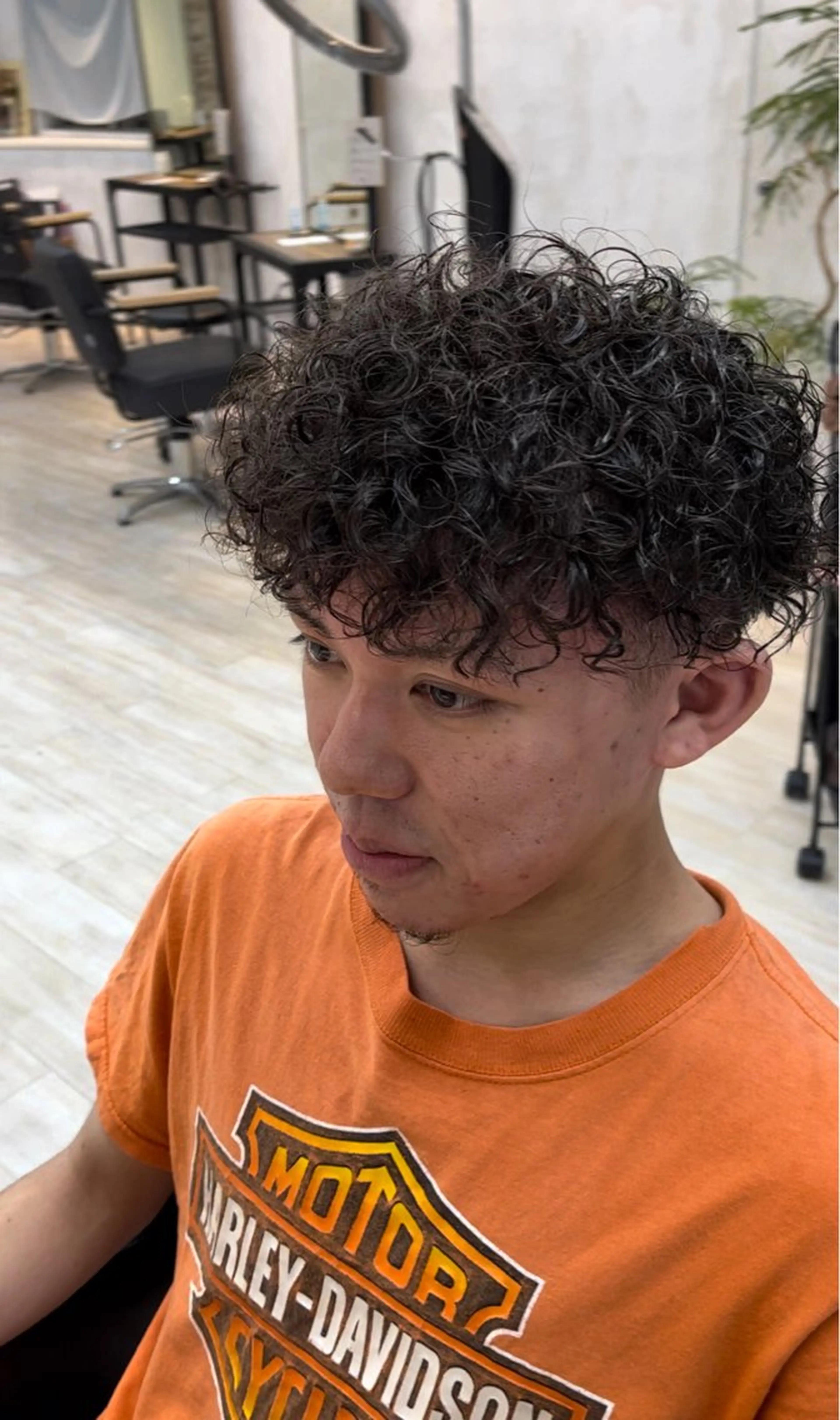 ショート パーマ メンズ メンズパーマ Utata literie所属・嵯峨 大地/パーマ/ ハード系/特殊系のヘアスタイル