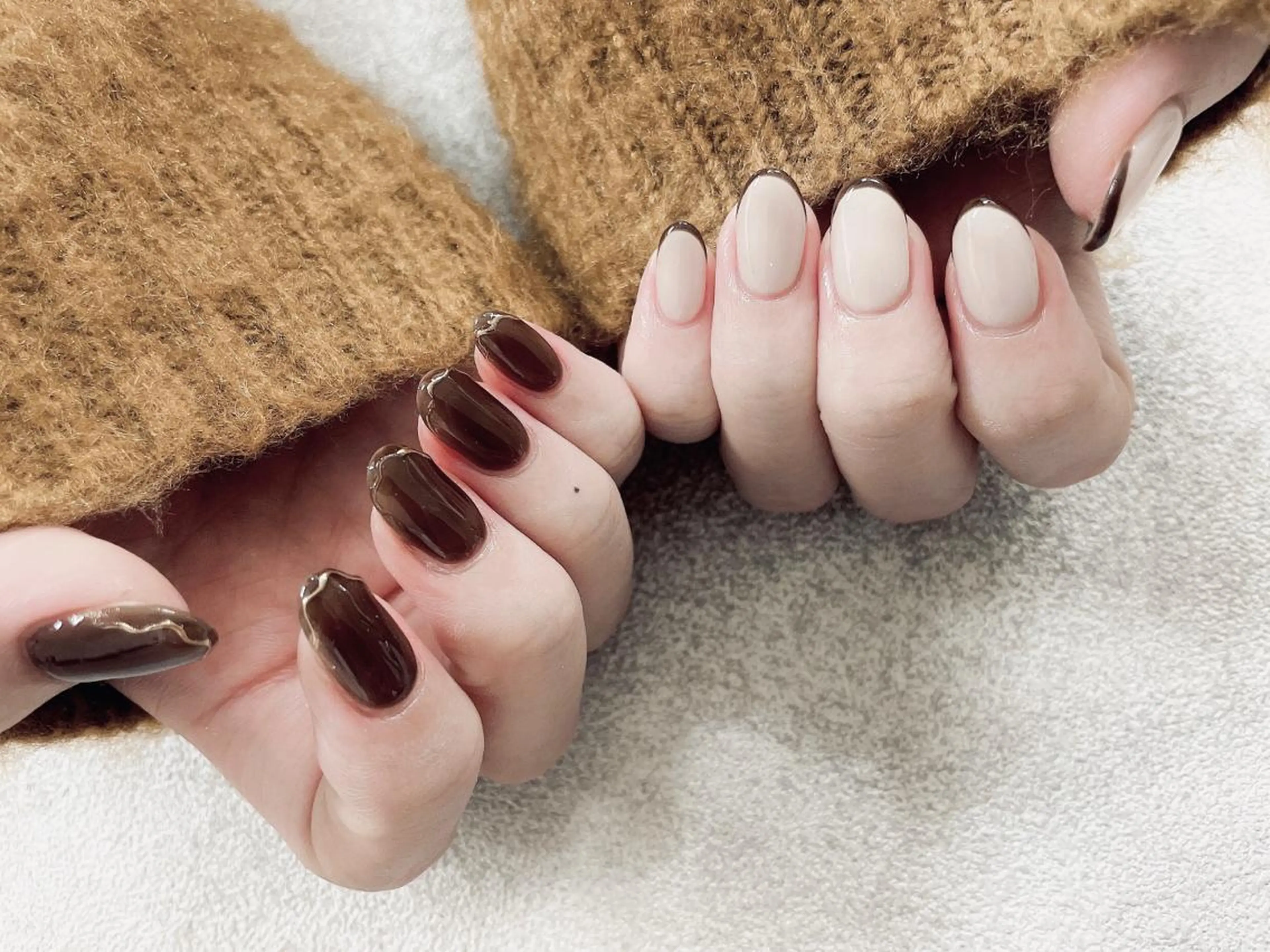 ネイル フレンチネイル ミラーネイル Platluce. ERIのネイルデザイン