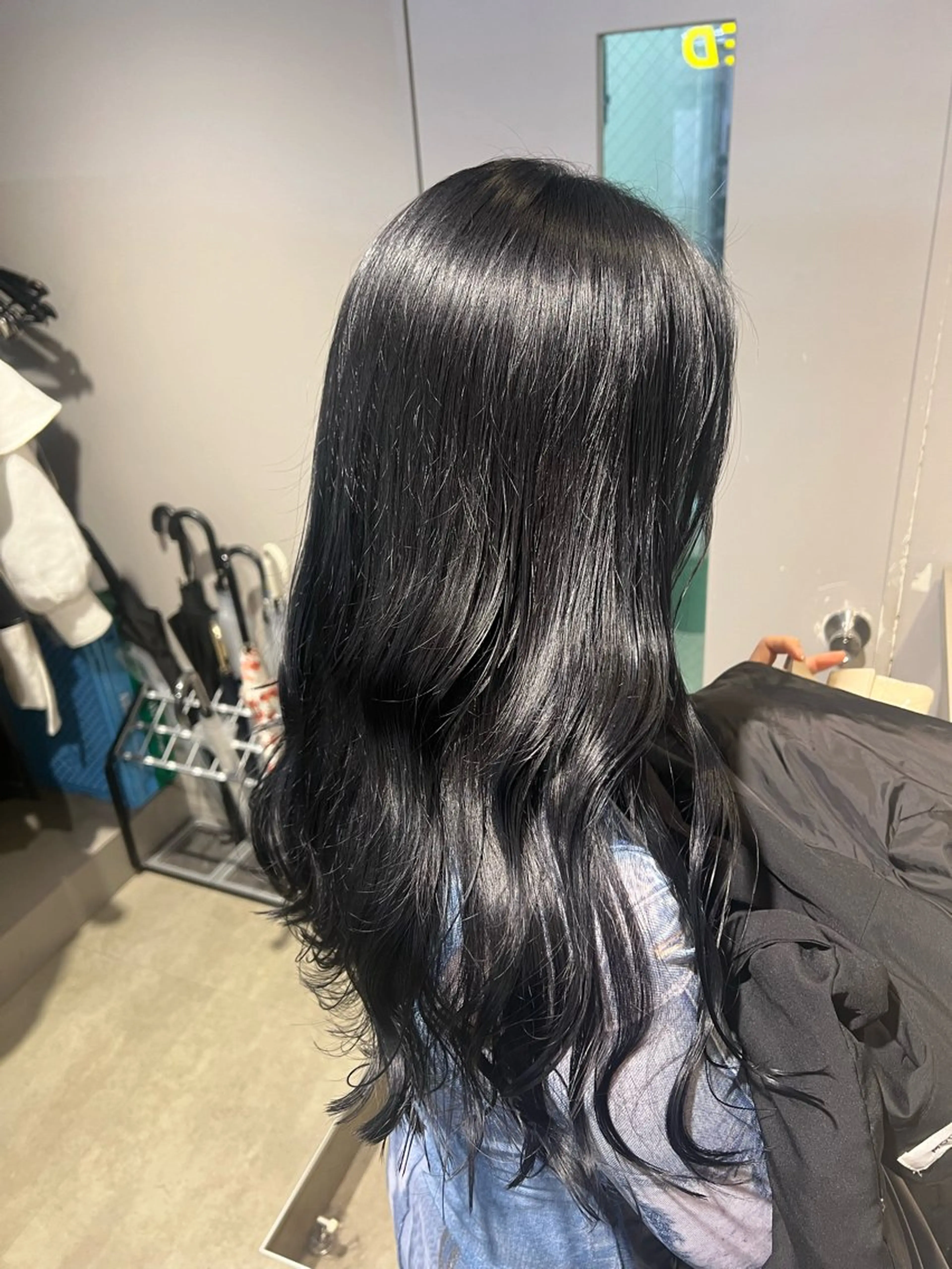 ロング カラー カット ヘアカラー トリートメント 韓国レイヤーカット /REIのヘアスタイル