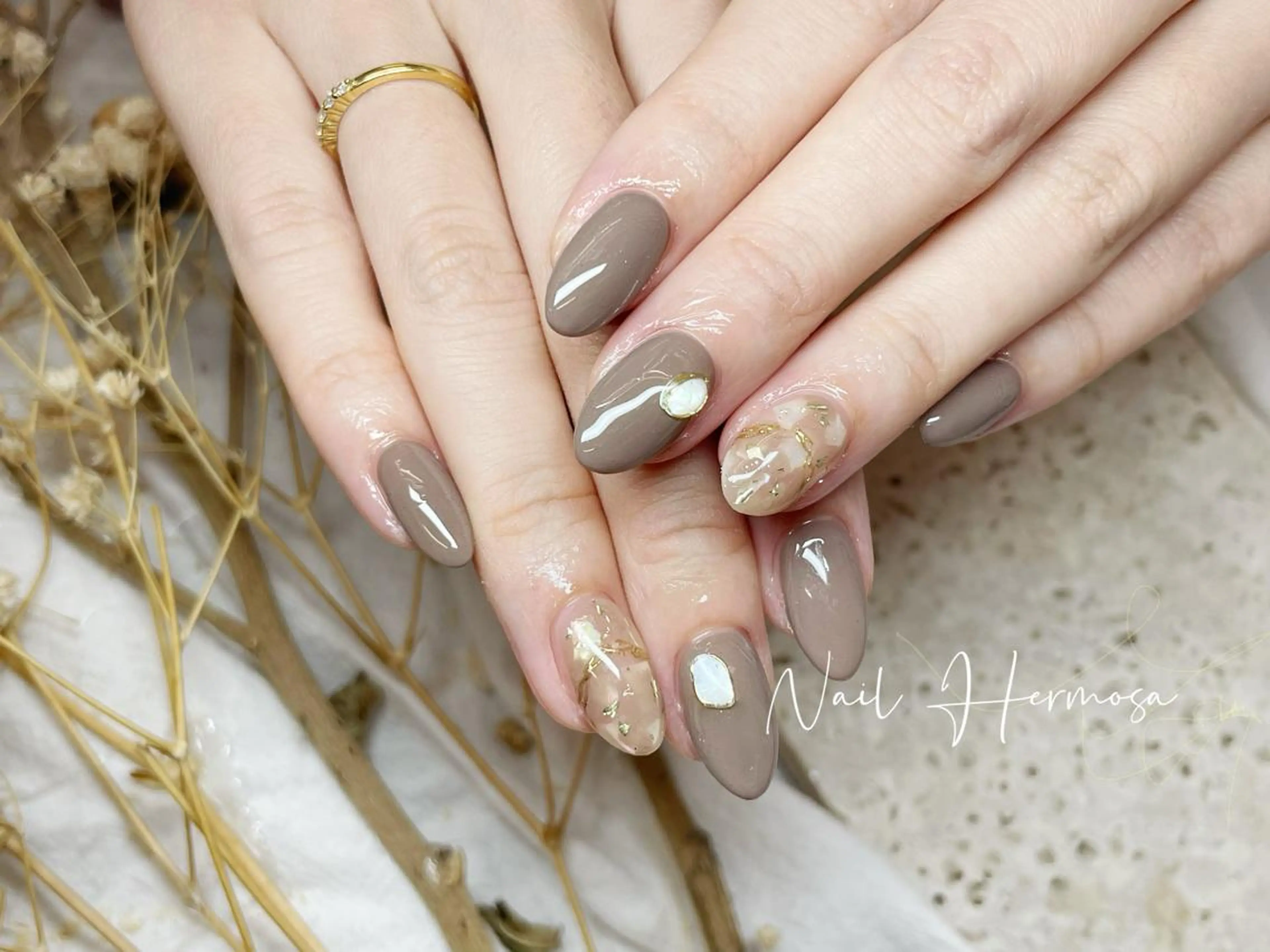 ネイル 桜ネイル 長さ出し フラッシュネイル フラワーネイル フットネイル ハンドネイル ネイル エルモサのネイルデザイン