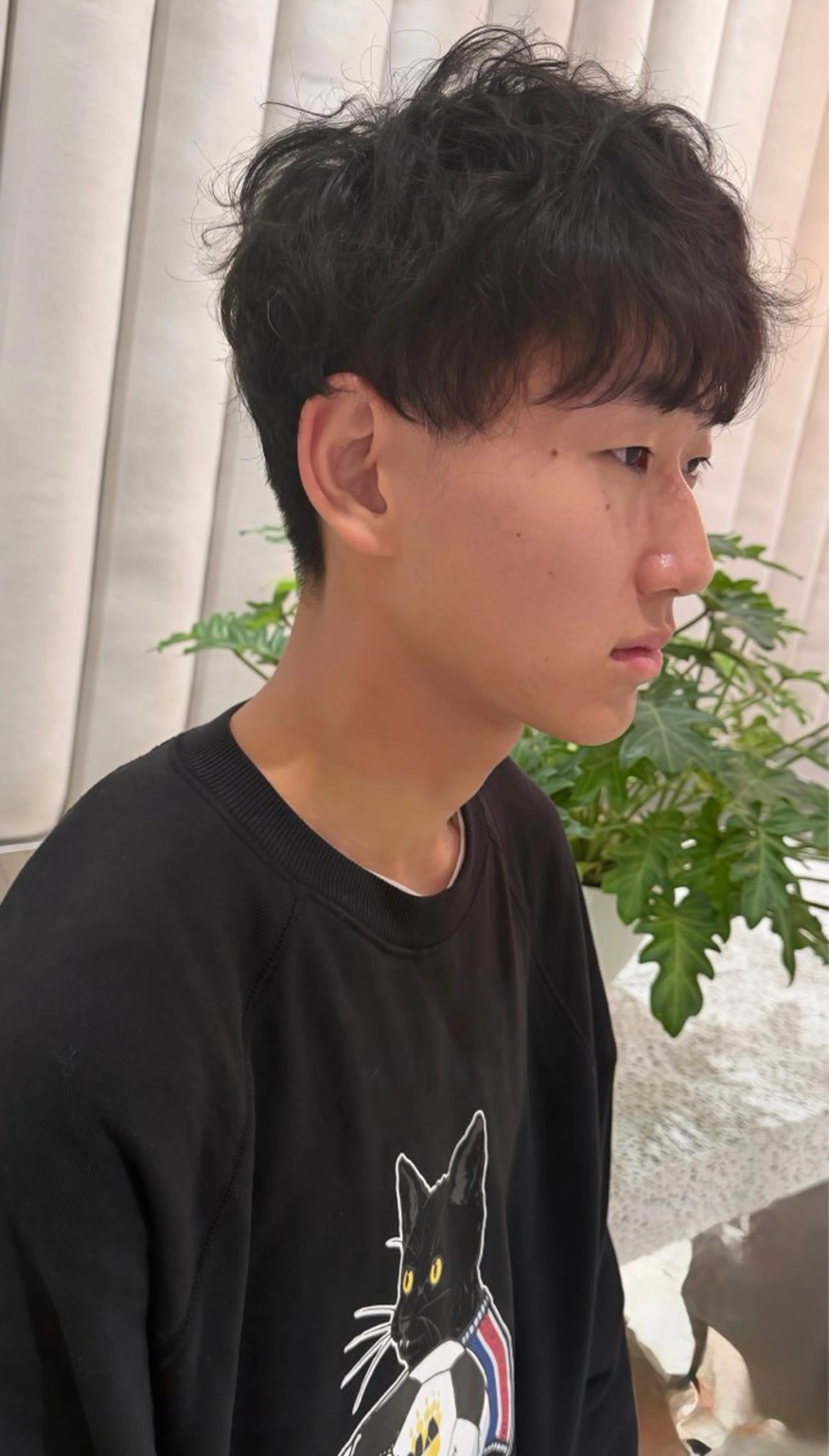 ショート カット パーマ SALOWIN銀座RAYⅡ所属・銀座/メンズカット/ レイヤーカットのヘアスタイル