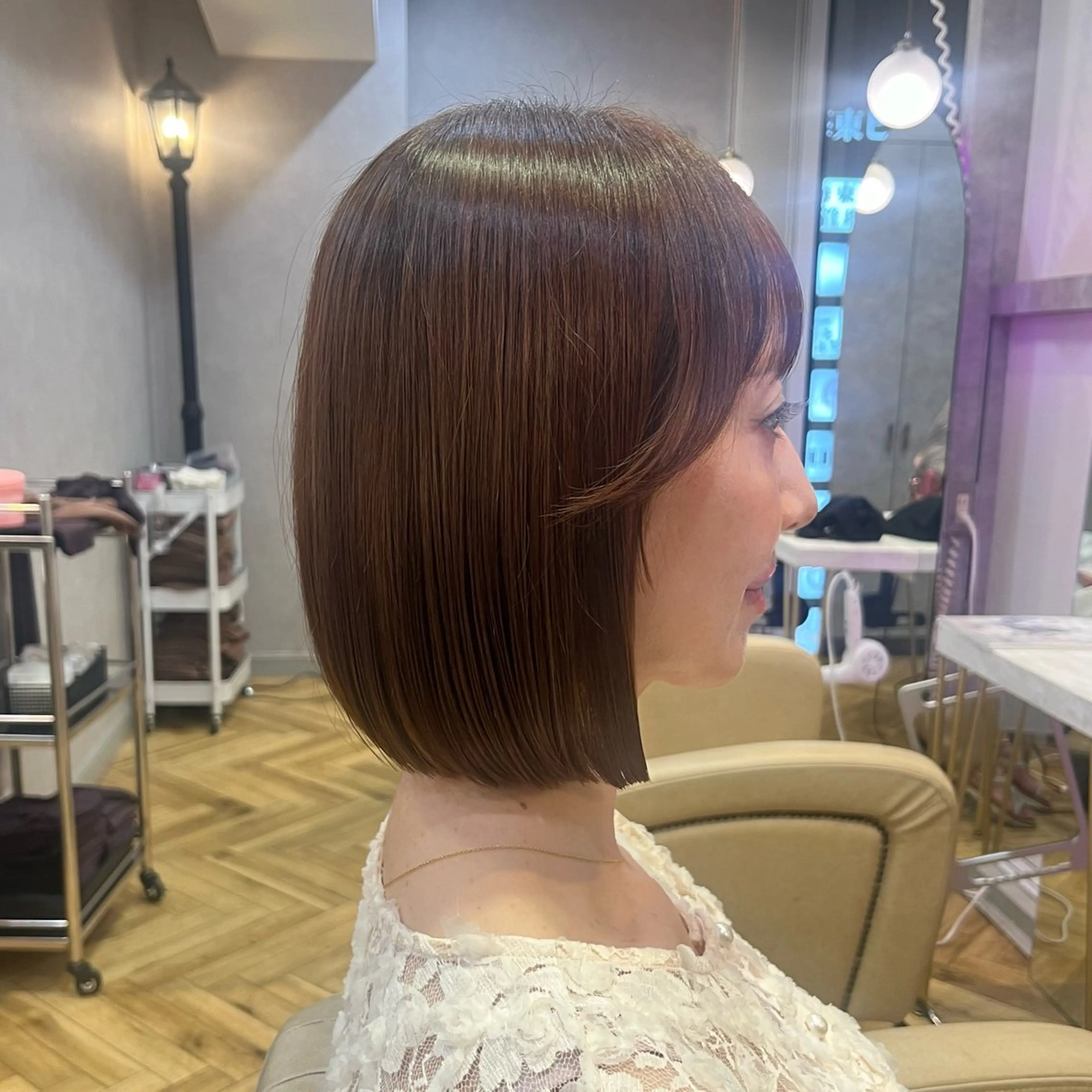 ショート 韓国ヘア/艶髪/ 透明感カラー/つぐみのヘアスタイル