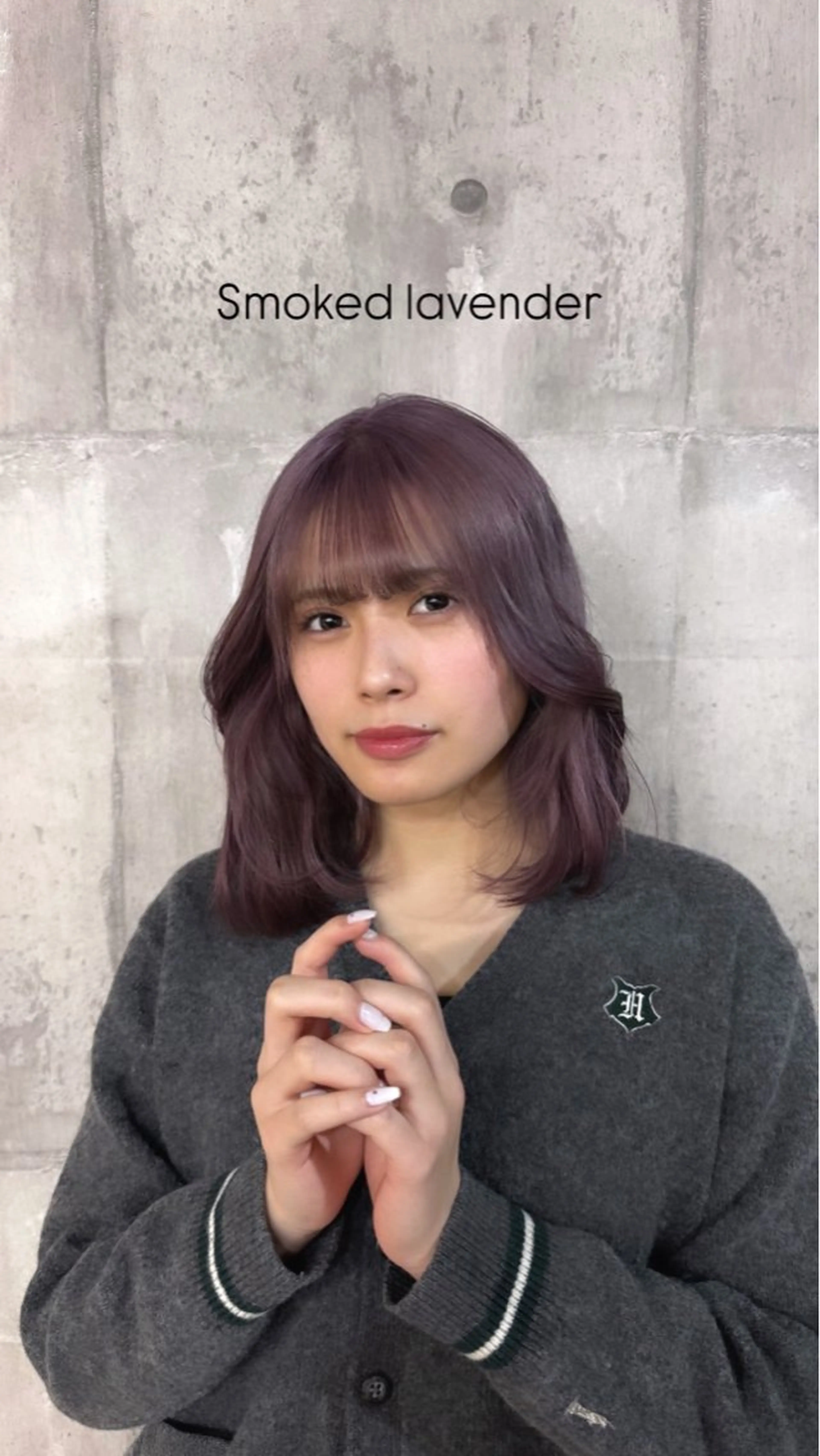 ミディアム カラー 心斎橋ハイトーン特化 midori🍀のヘアスタイル