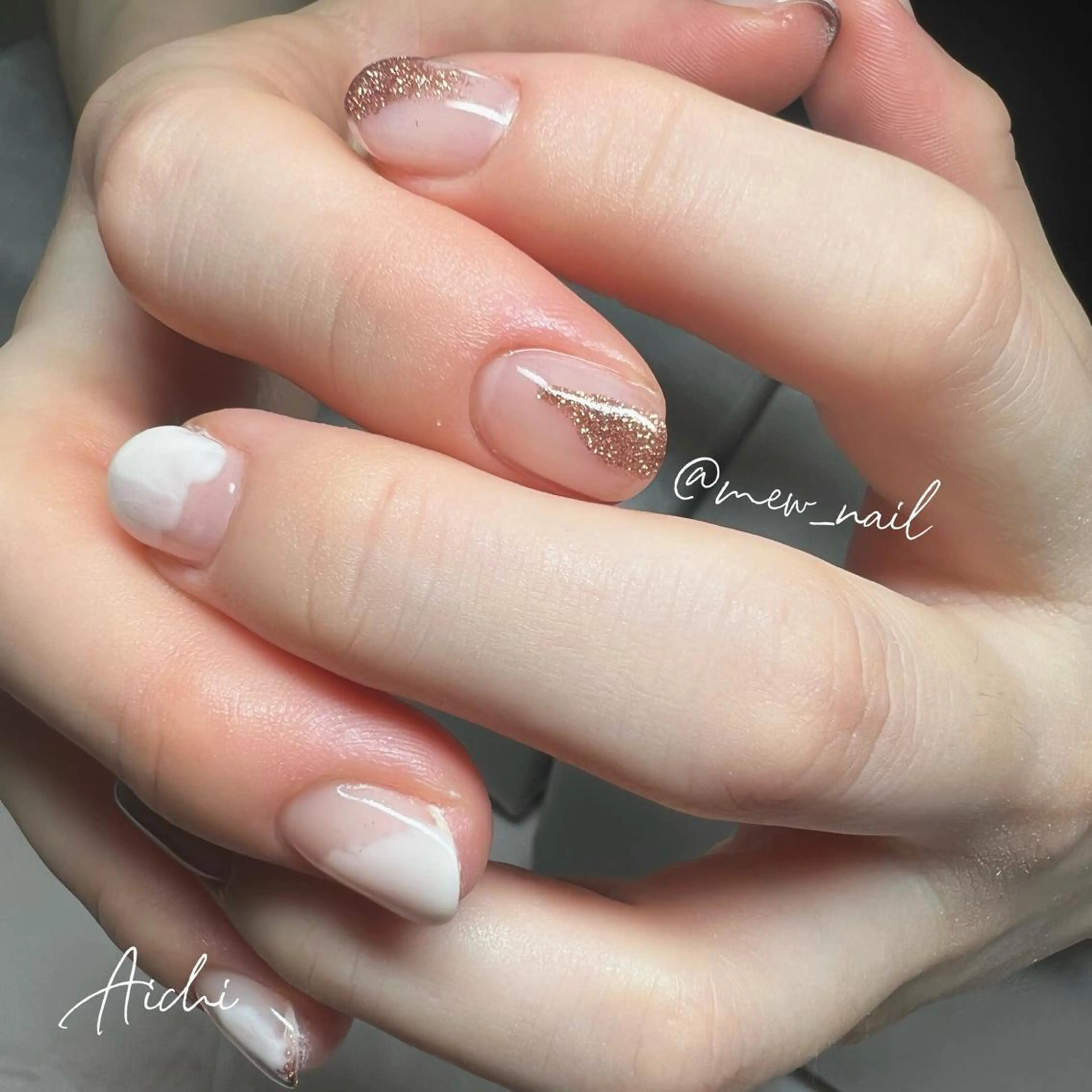 ネイル ニュアンスネイル miyu ☺︎のネイルデザイン