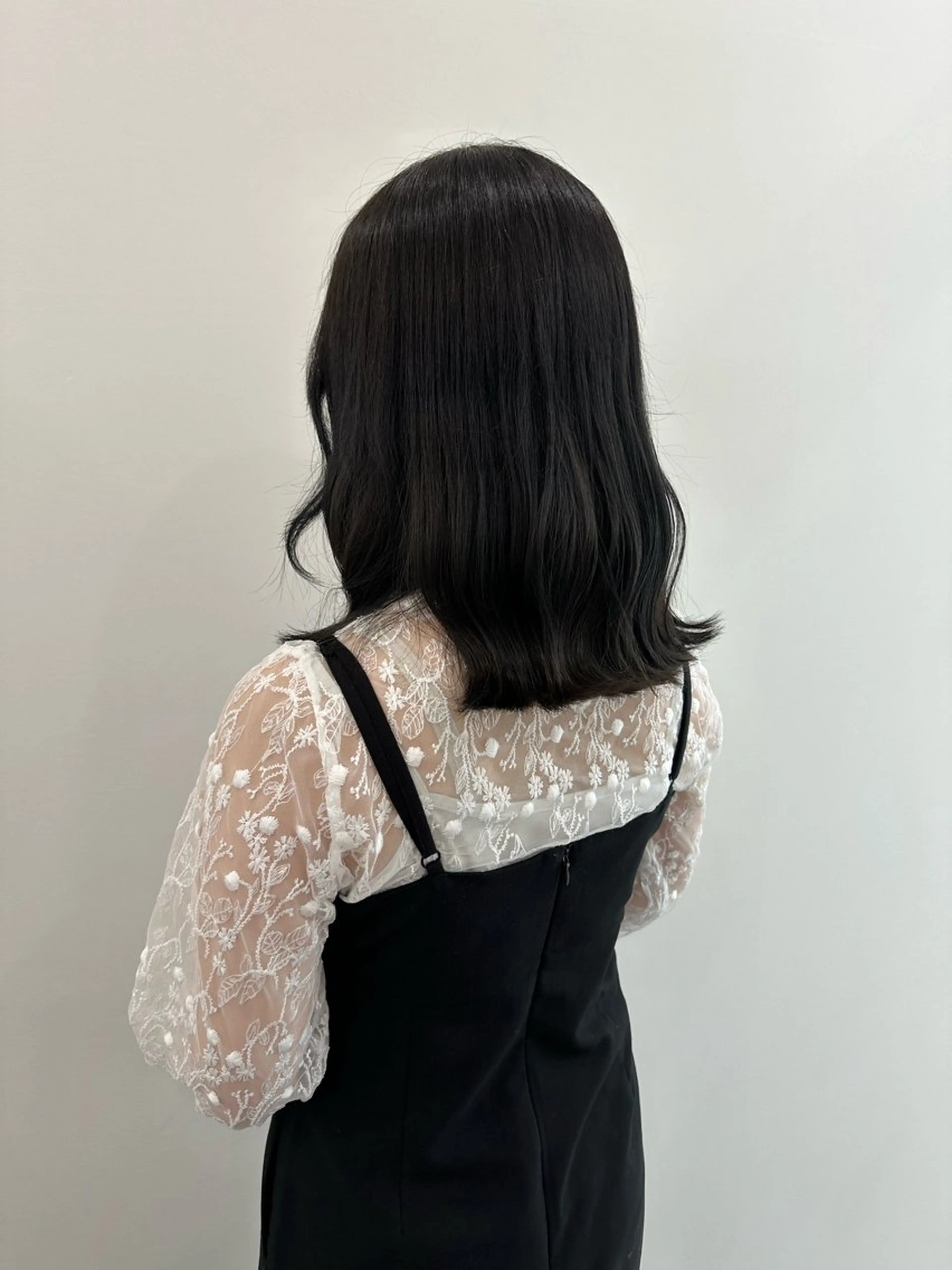 ミディアム カラー ヘアカラー トリートメント ヘアセット/艶カラー 💐nao.のヘアスタイル