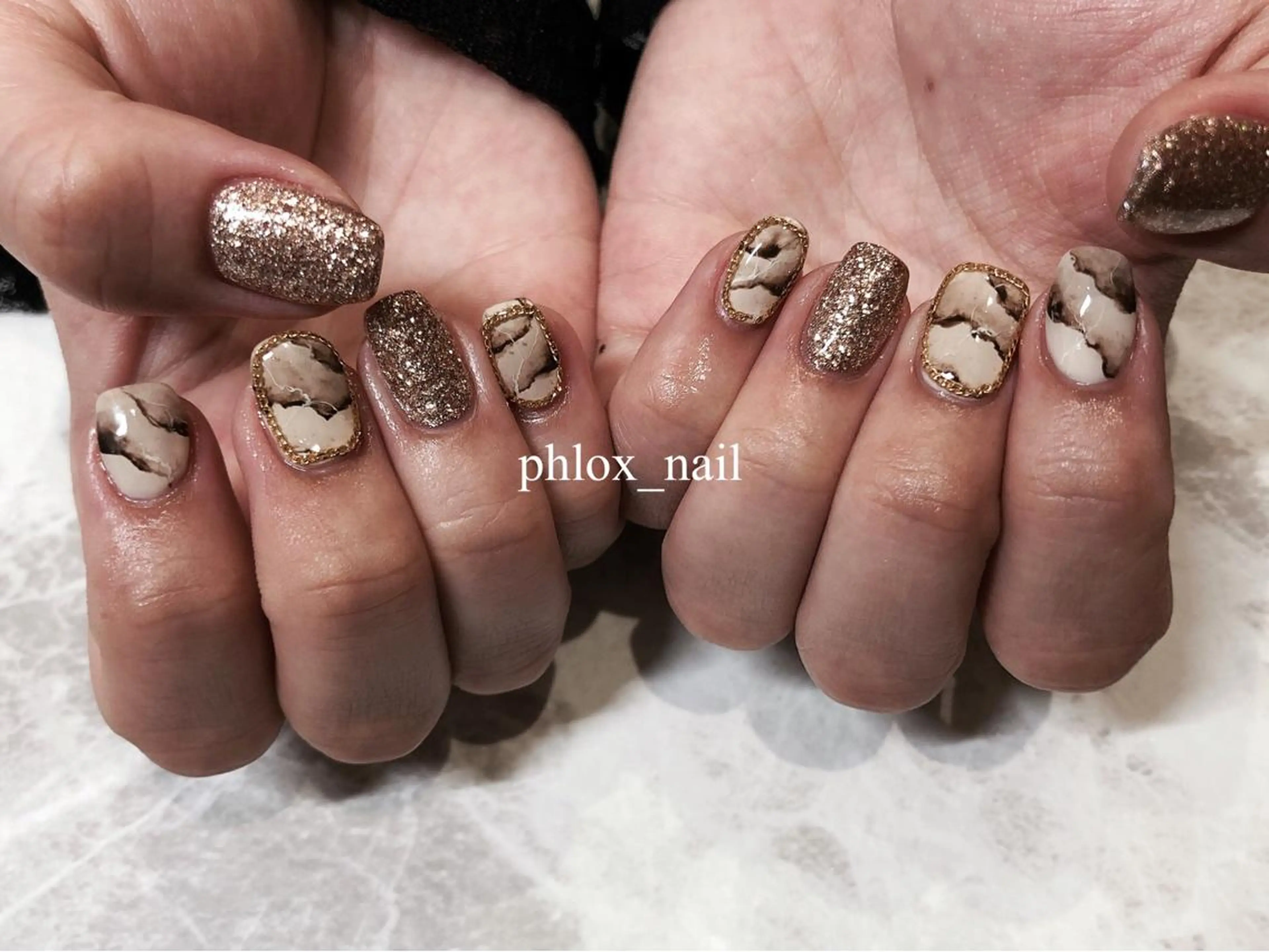 ネイル s/w ＿shokoのネイルデザイン