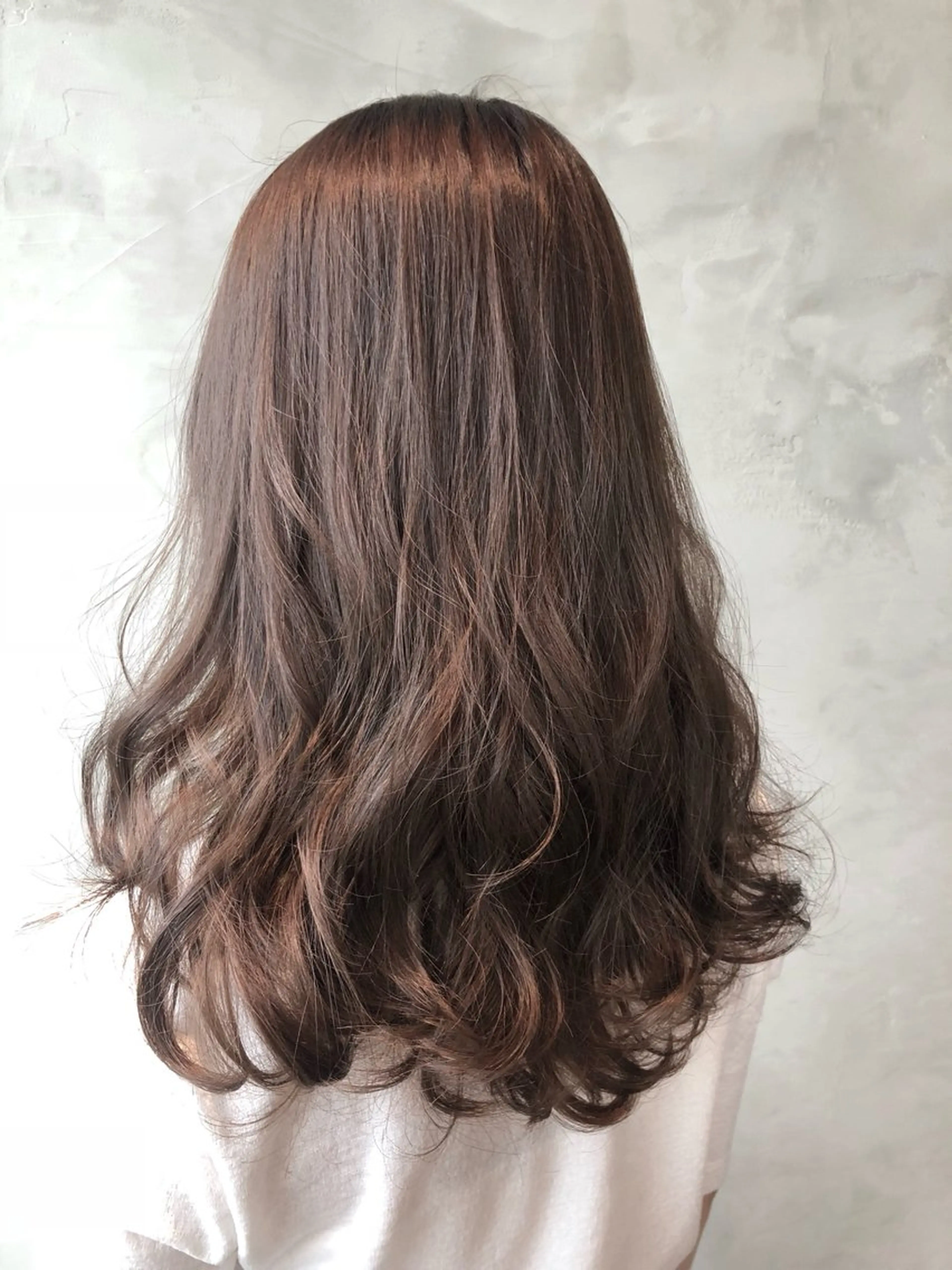 ロング カラー un. Misakiのヘアスタイル