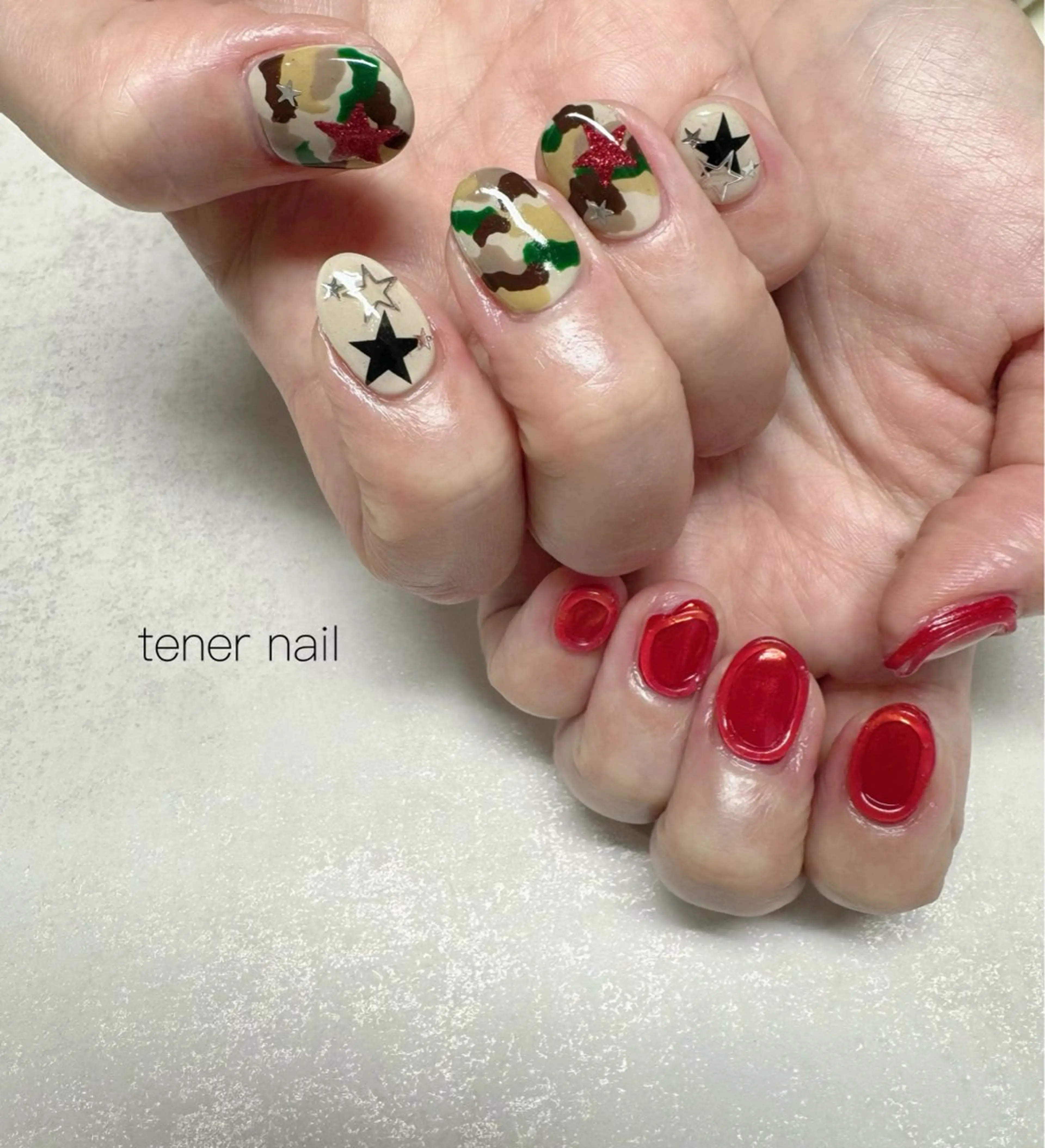 ネイル ぷっくりネイル ハンドネイル tener  nail  テネルネイル所属・テネルネイル tener nailのネイルデザイン