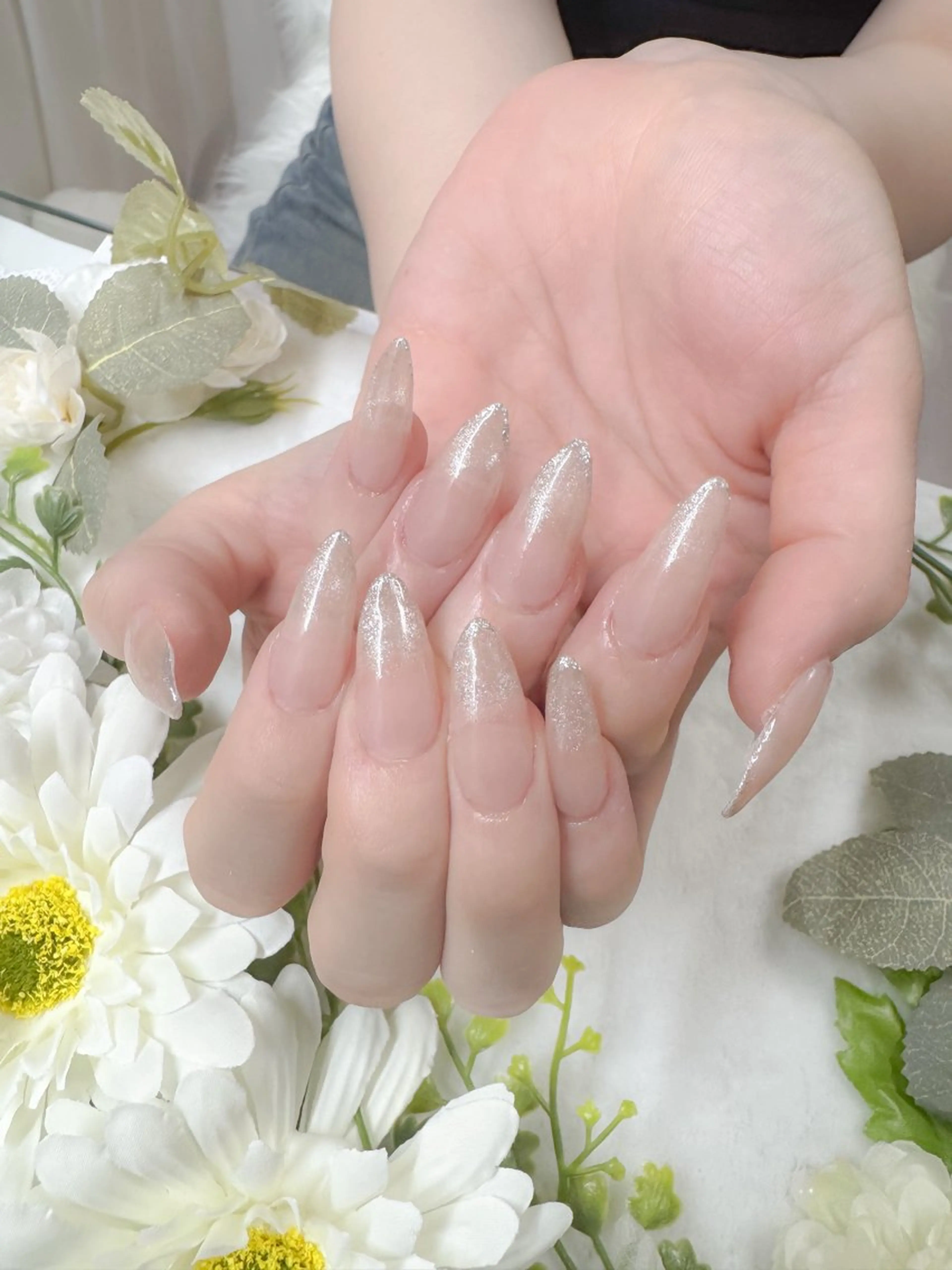 🎀【長さだし】持ち込みデザインネイルコースの写真