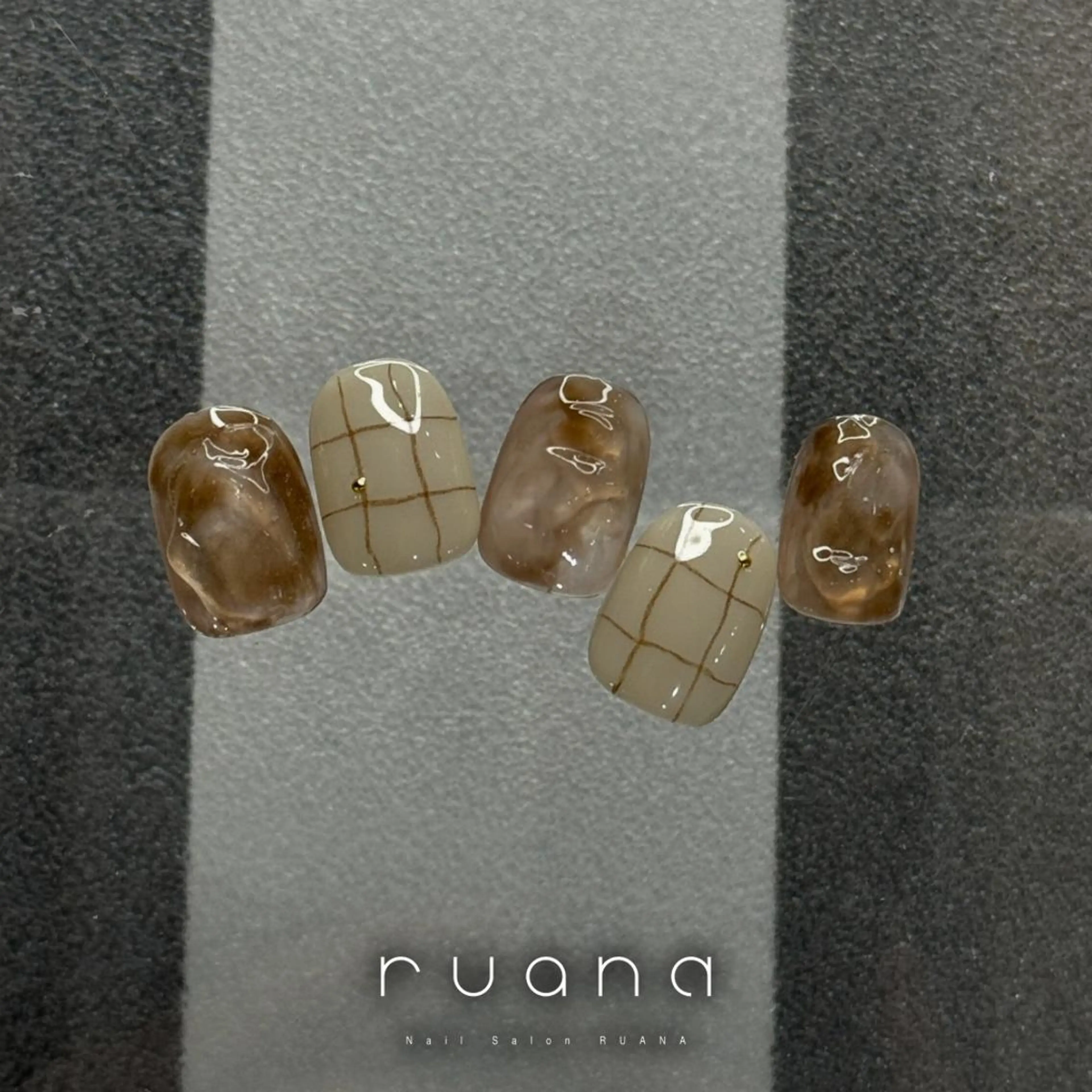 ネイル ハンドネイル 阿武 美海のネイルデザイン