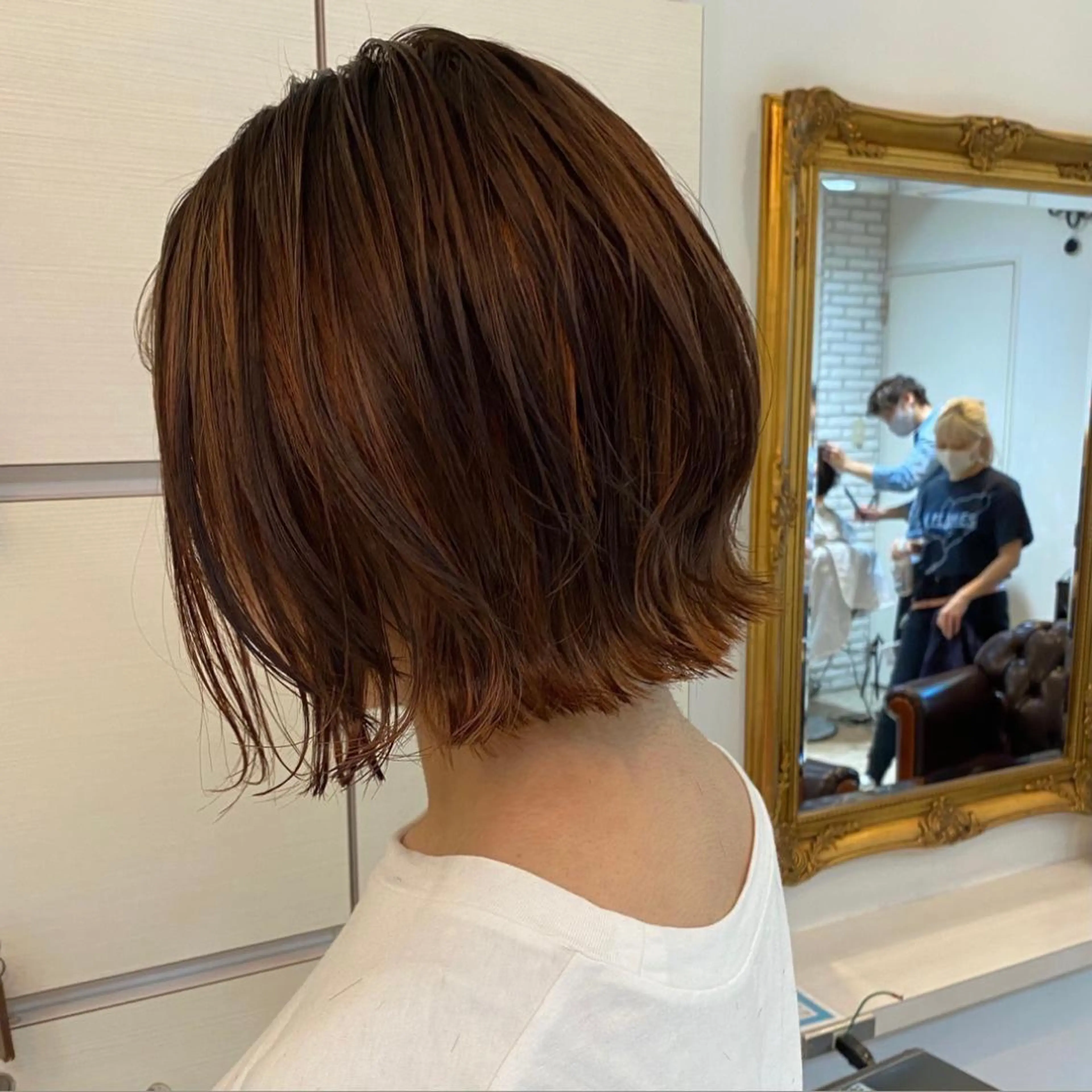 ミディアム 美髪ヘア 🤍erikaのヘアスタイル