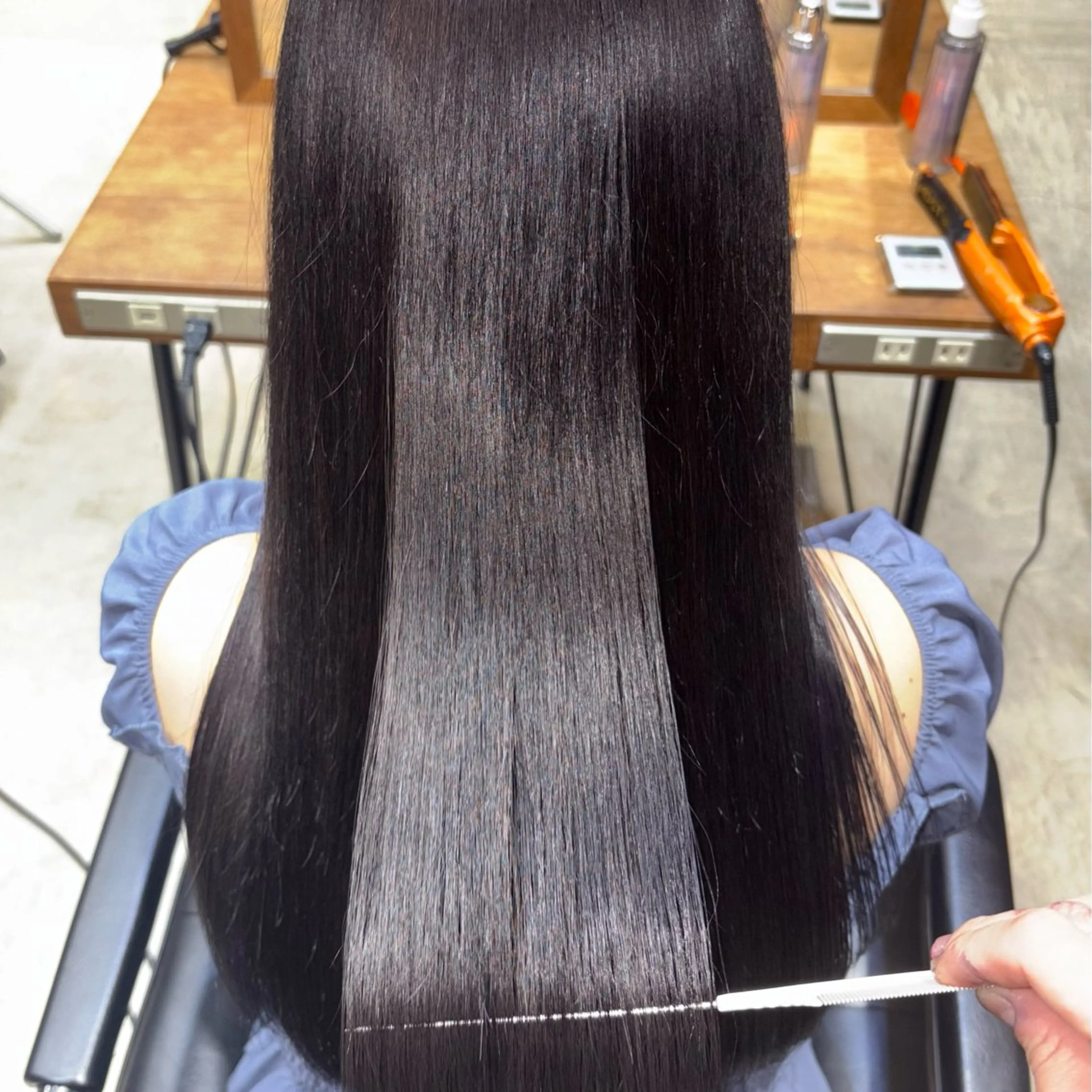 ロング カラー ヘアアレンジ ヘアカラー ブリーチカラー特化 🥣/渡邉日向のヘアスタイル