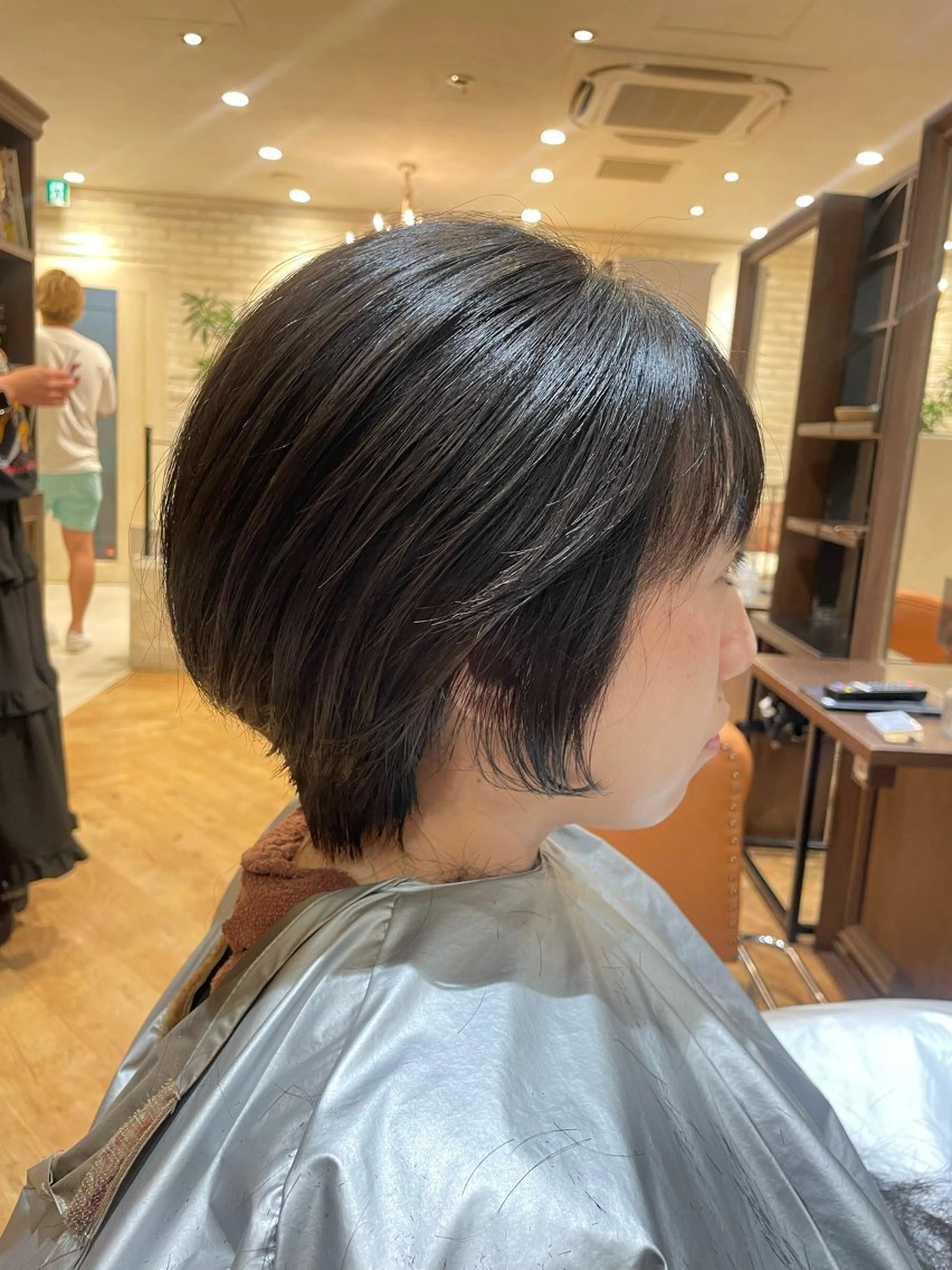 ショート ショートヘア シモカワ マシロのヘアスタイル