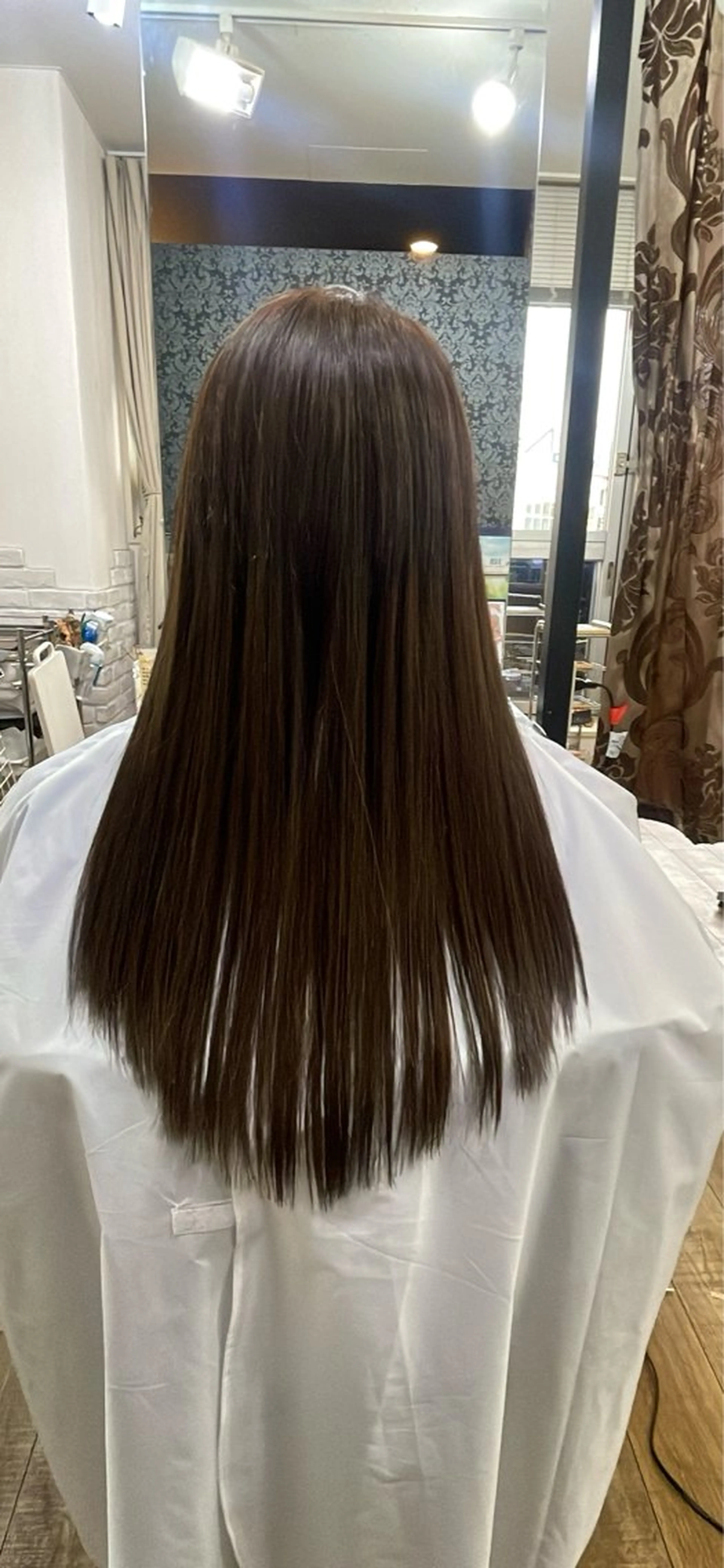 ロング シールエクステ エクステ ロング 鈴木 登紀子のヘアスタイル