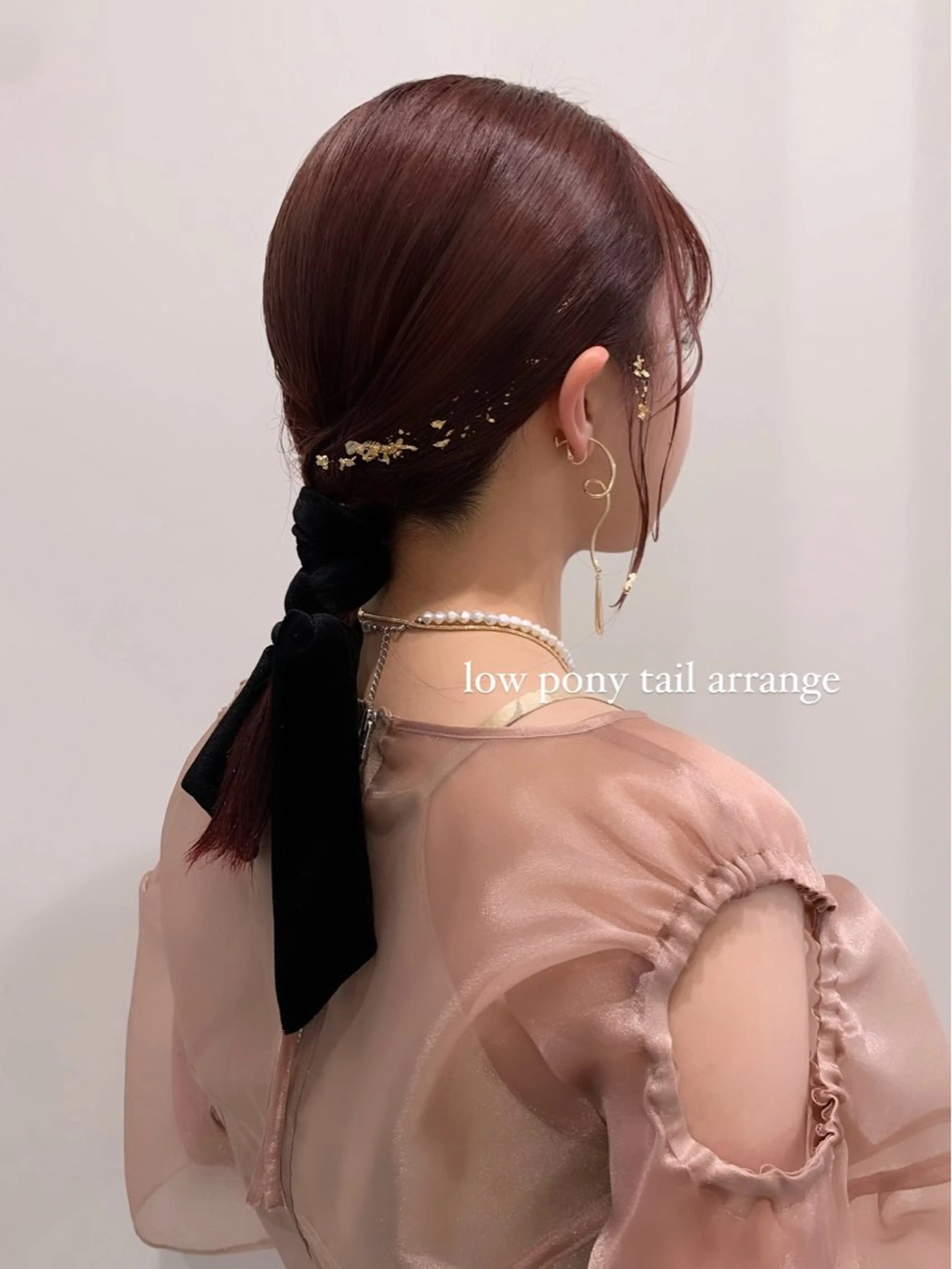 ヘアアレンジ ヘアセット 落合希 Olivebeigeのヘアスタイル