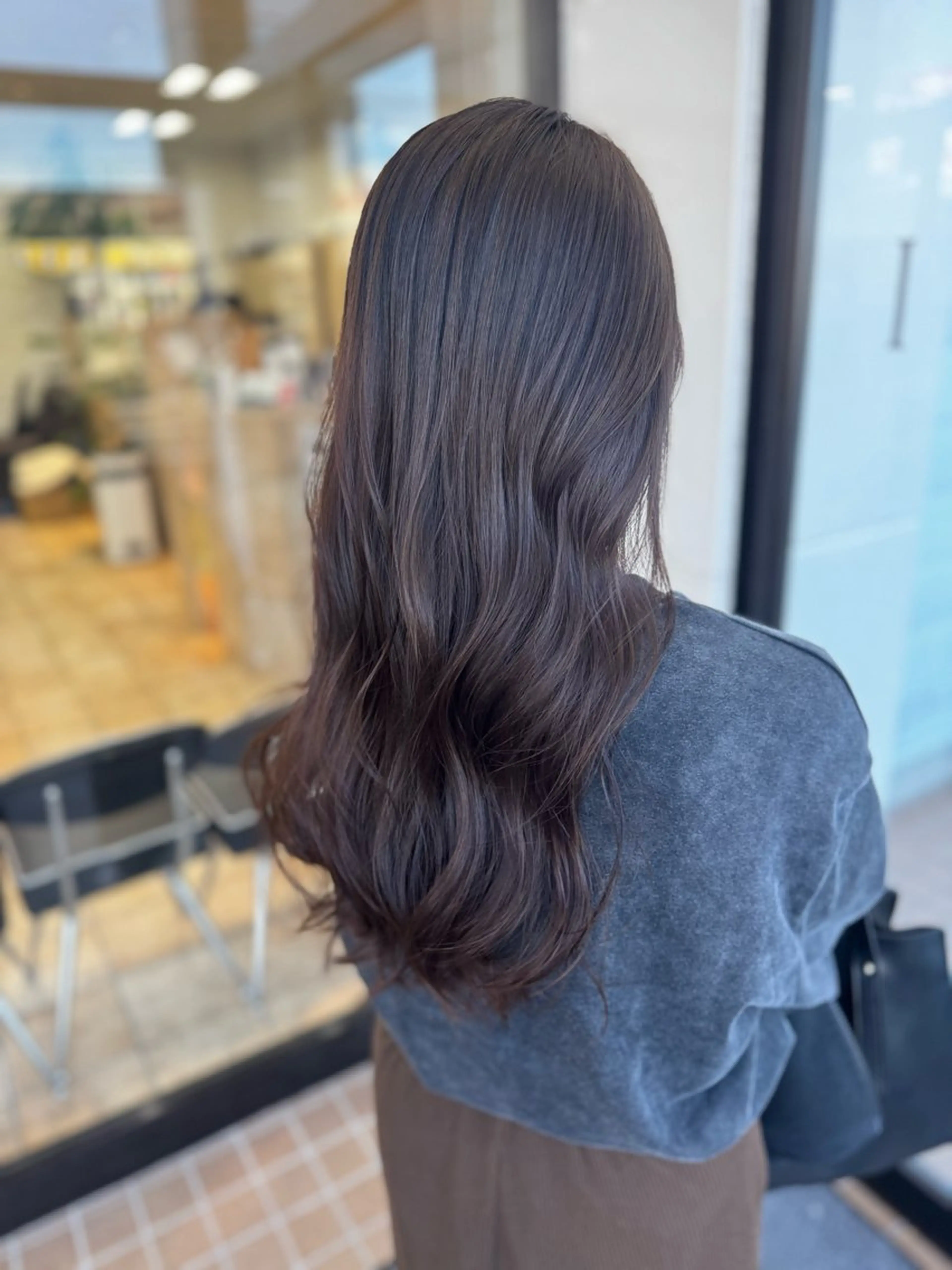 ロング カット ヘアカラー トリートメント 🇰🇷韓国風顔周り NANAMI🇰🇷のヘアスタイル