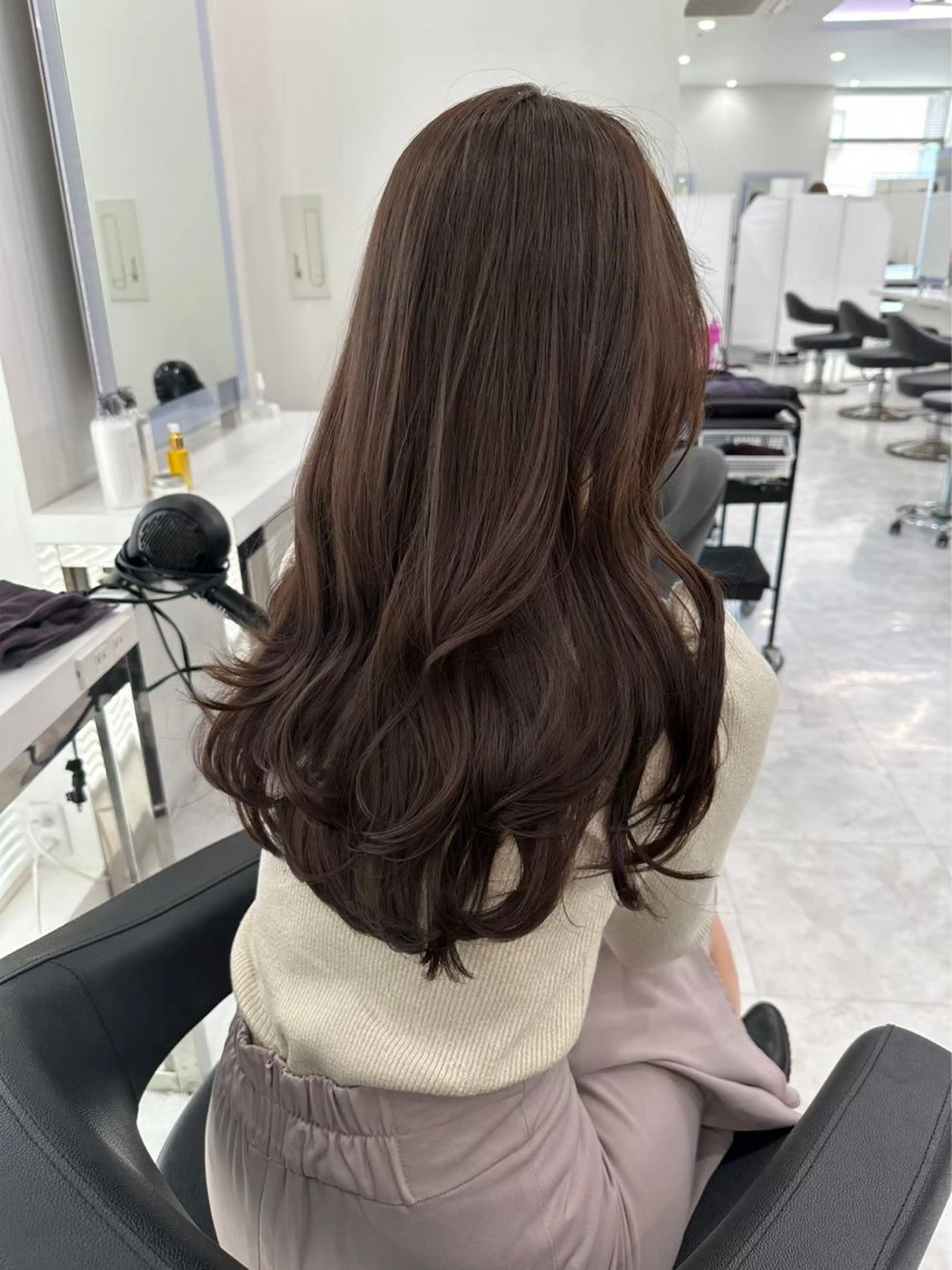 ロング カラー ヘアカラー トリートメント 透明感💕今っぽ似合 わせ𝐍𝐨. 𝟏のヘアスタイル