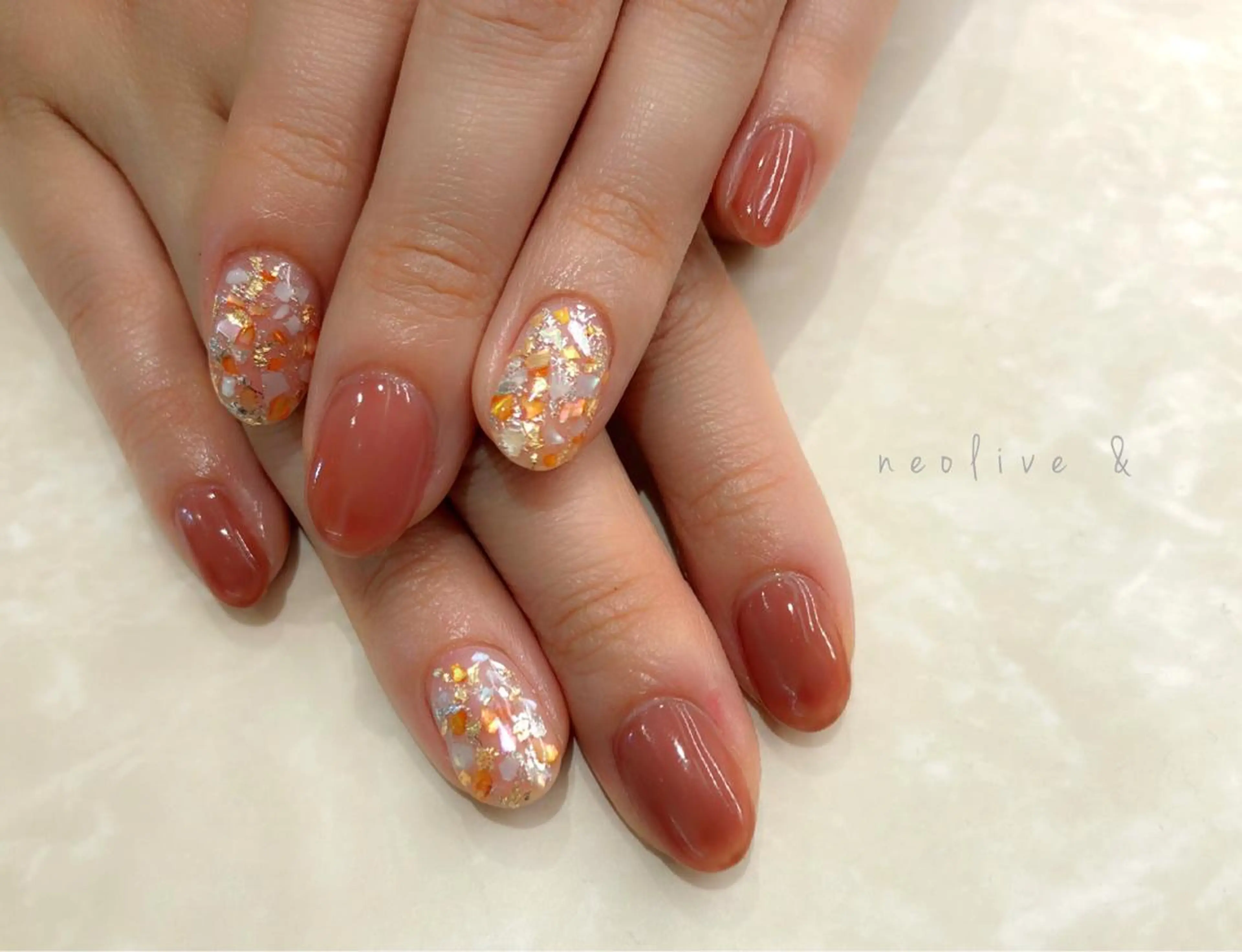 ネイル マツエク・マツパ Yuriko Omi パラジェル/渋谷のネイルデザイン