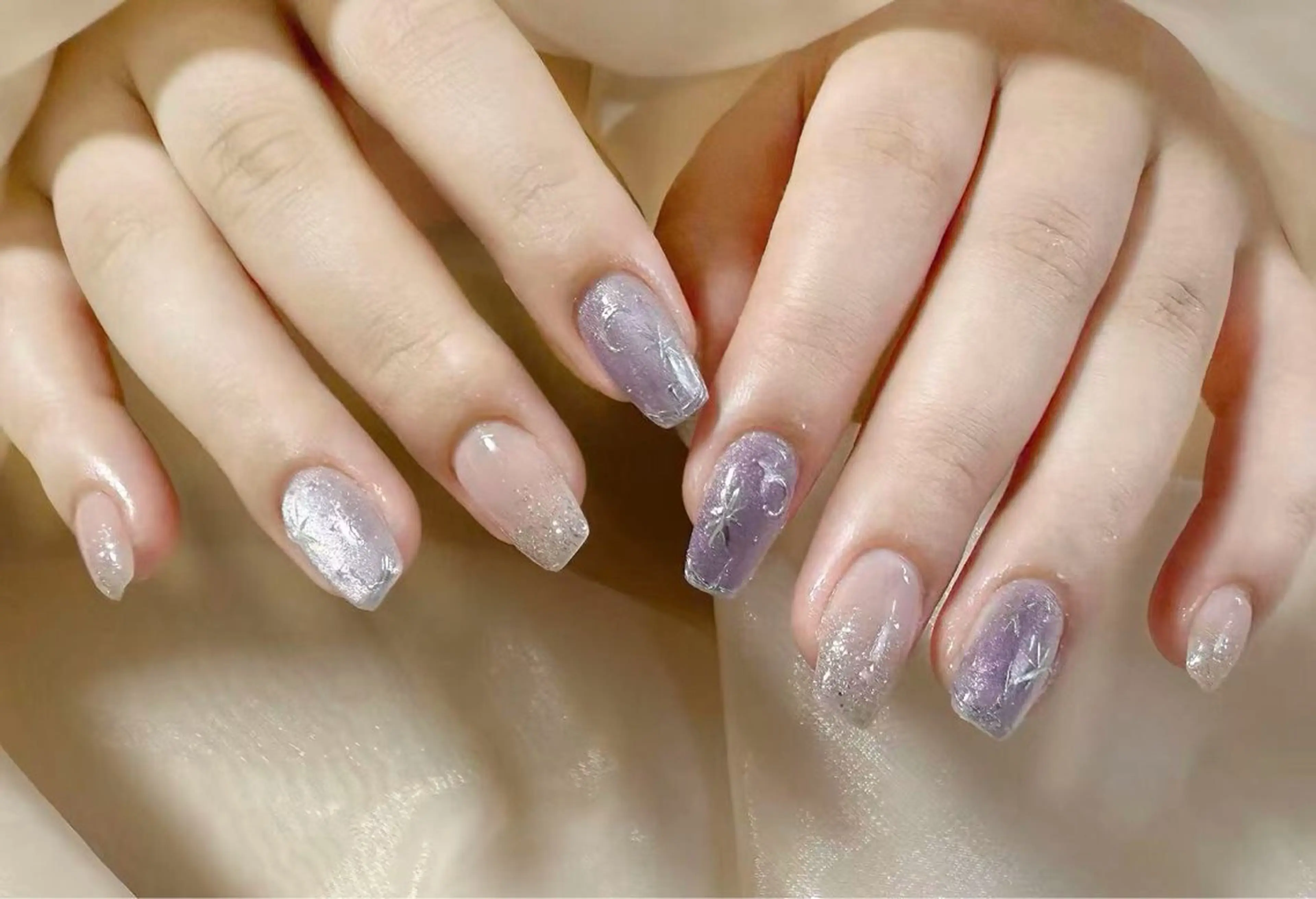 ネイル ハンドネイル 小 雨のネイルデザイン