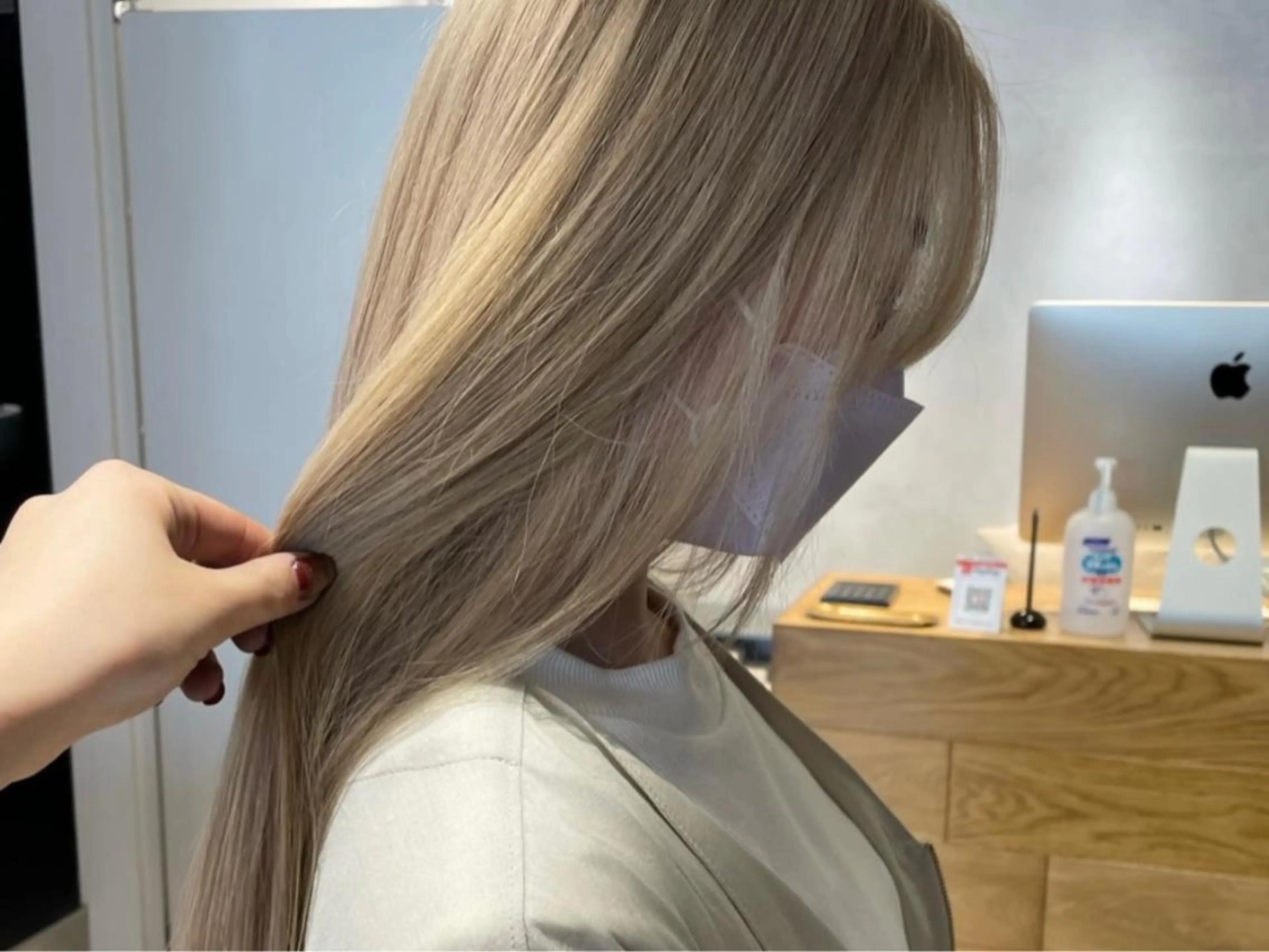 【脱黒染め】⚠️黒染め剥がし＋カラー✨の写真