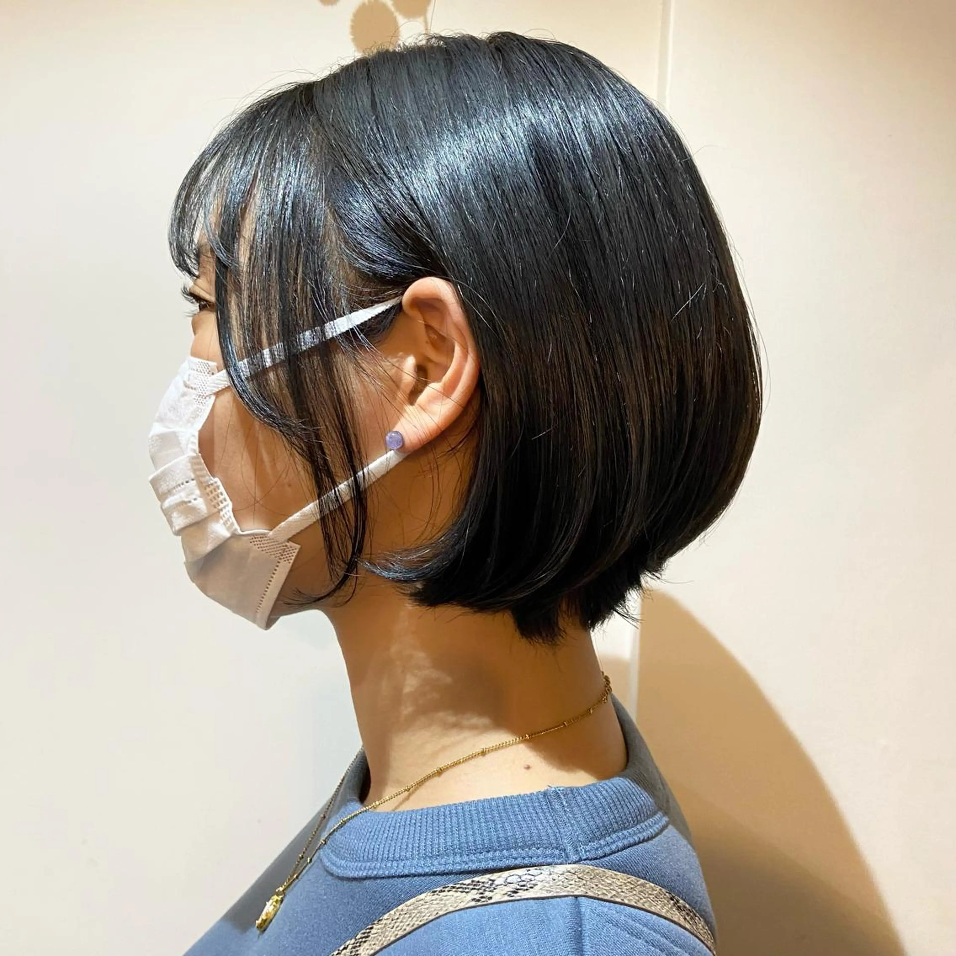 カラー ブリーチ Lamana所属・透明感カラー/ 加瀬たまものヘアスタイル