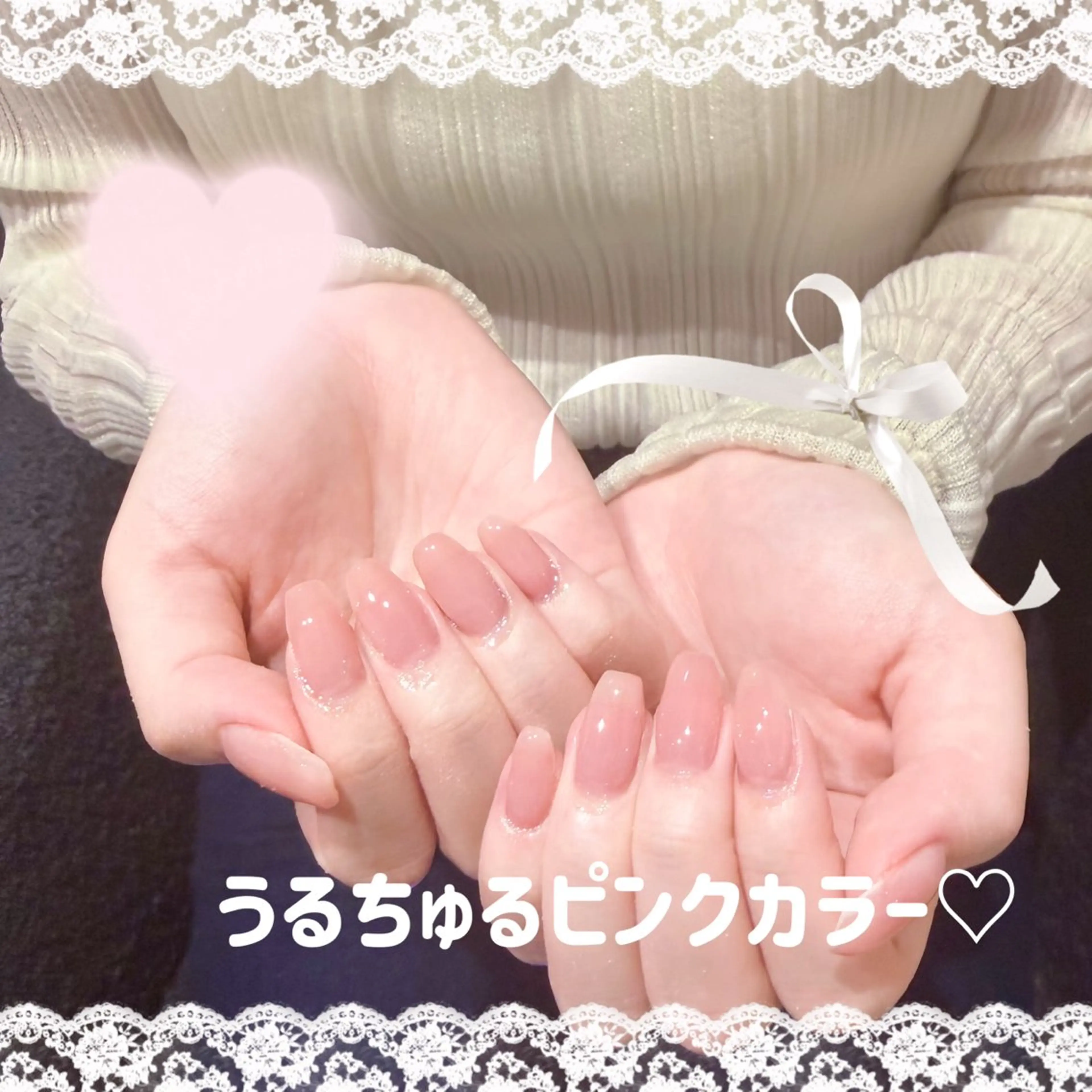 ネイル ピンク SAKURA 🌸🎀のネイルデザイン